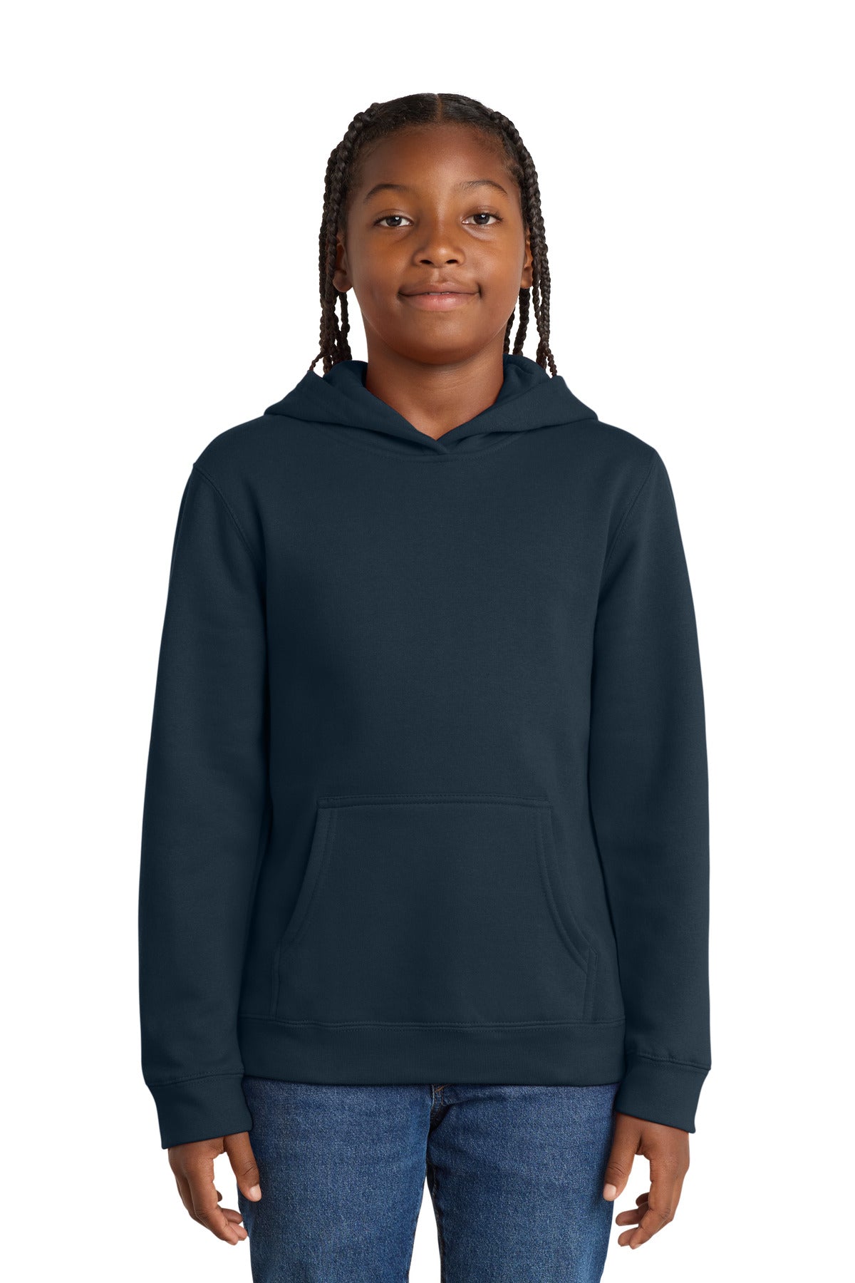 Custom Embroidery or DTF Print - District ® Youth V.I.T. ™ Fleece Hoodie DT6100Y