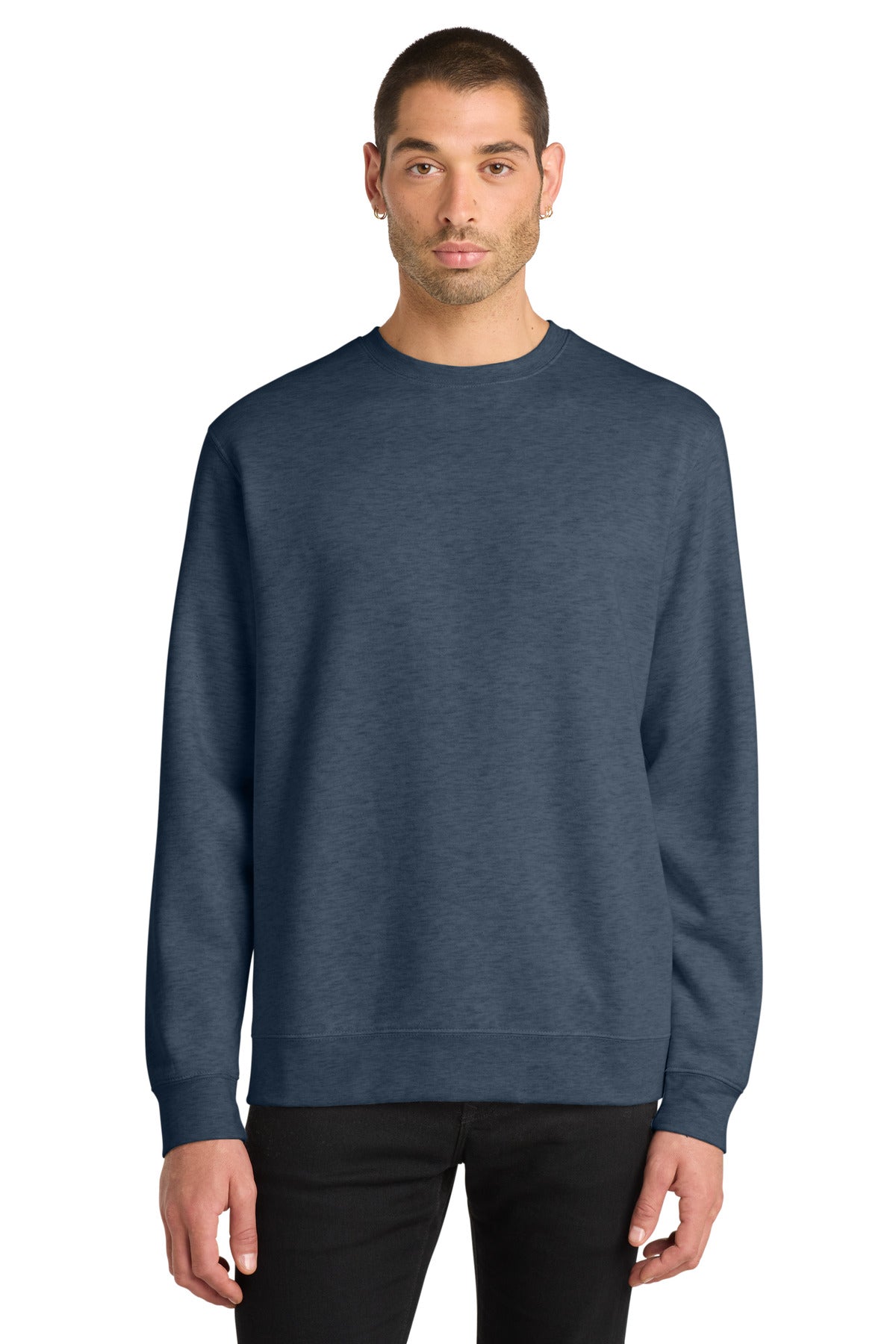 Custom Embroidery or DTF Print - District ® V.I.T. ™ Fleece Crew DT6104