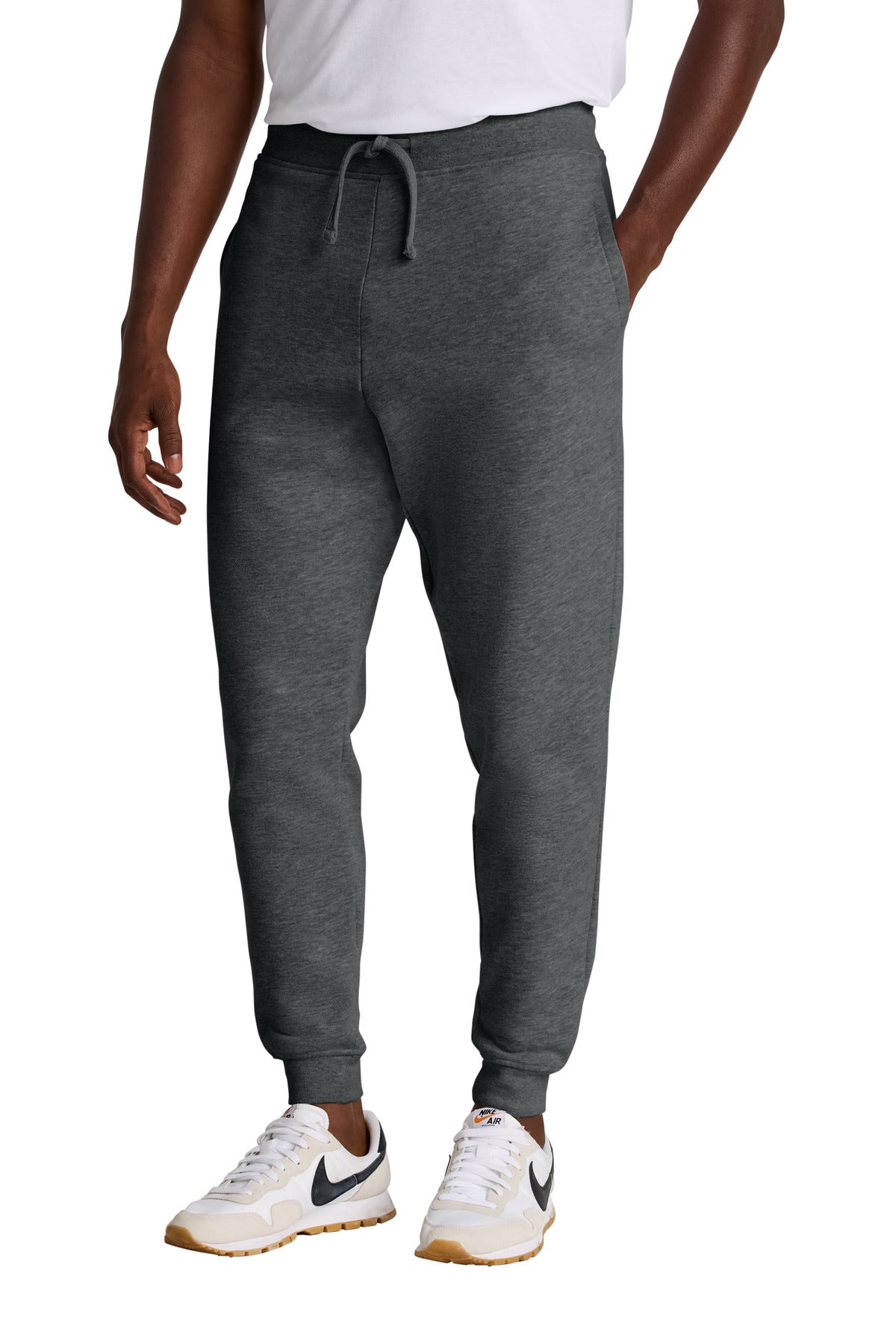 Custom Embroidery or DTF Print - District ® V.I.T. ™ Fleece Jogger DT6107