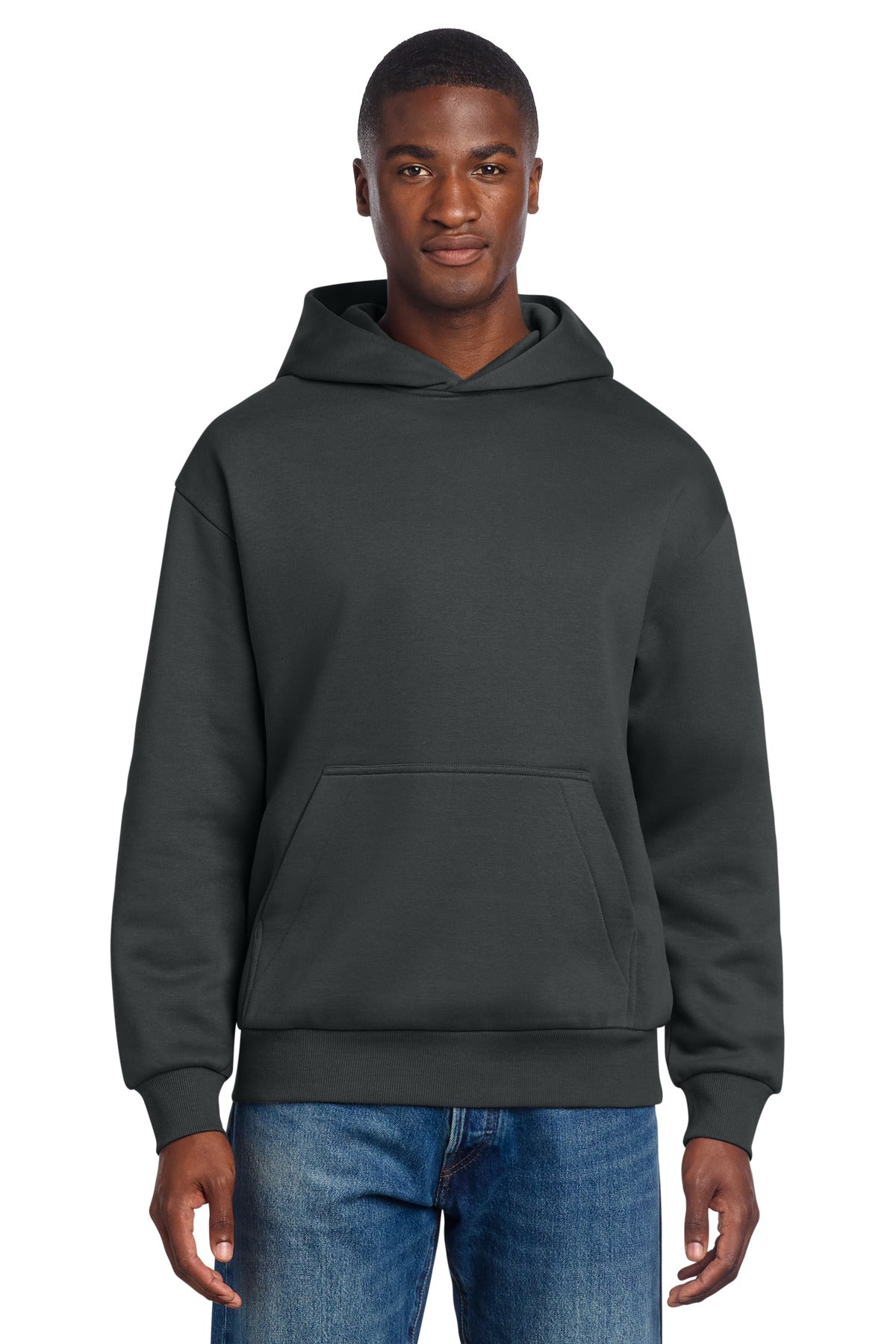 Custom Embroidery or DTF Print - District ® V.I.T. ™ Heavyweight Fleece Hoodie DT6150