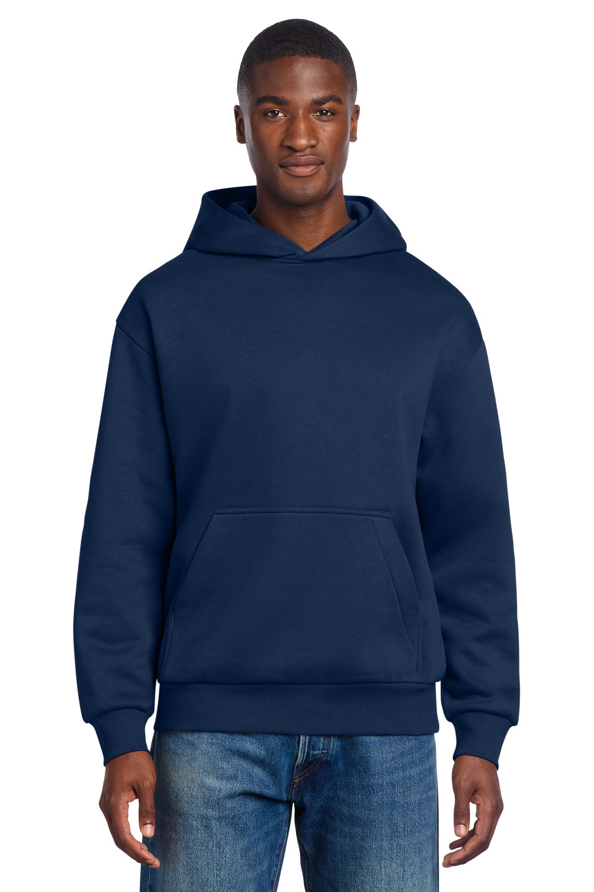 Custom Embroidery or DTF Print - District ® V.I.T. ™ Heavyweight Fleece Hoodie DT6150