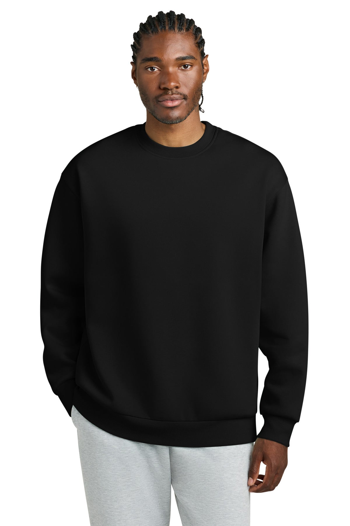Custom Embroidery or DTF Print - District ® V.I.T. ™ Heavyweight Fleece Crew DT6154