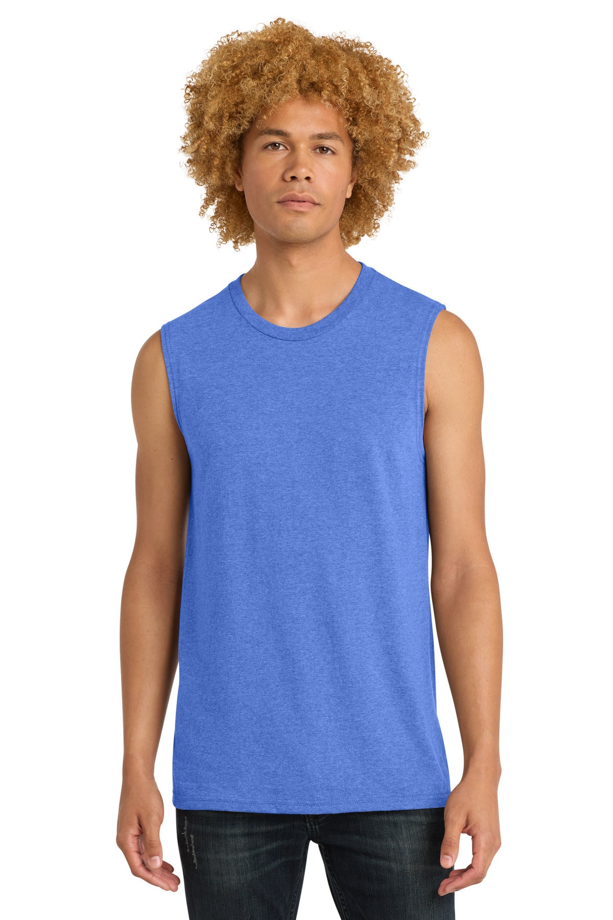 Custom Embroidery or DTF Print - District ® V.I.T. ™ Muscle Tank. DT6300