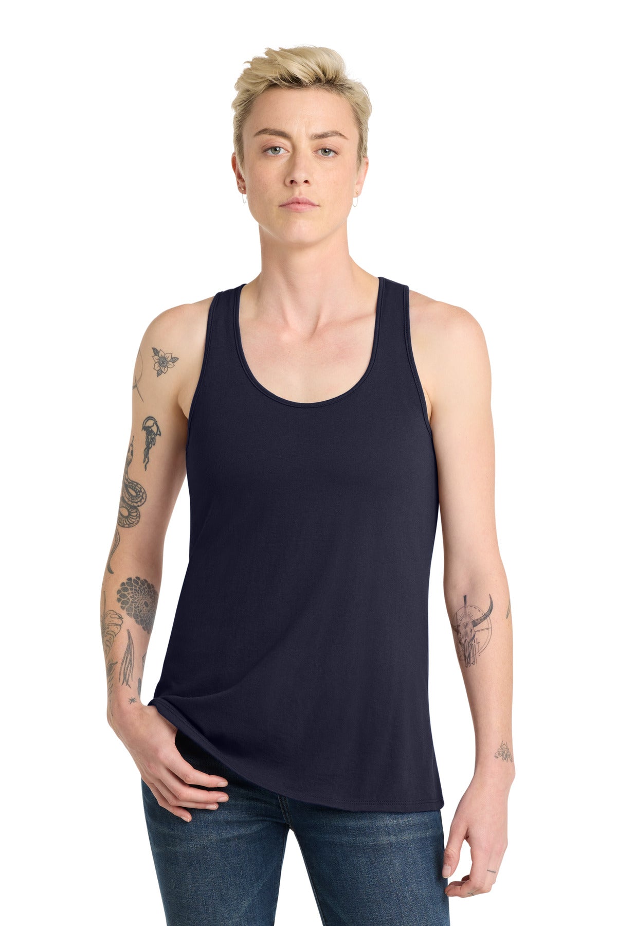 Custom Embroidery or DTF Print - District ® Women's V.I.T. ™ Racerback Tank. DT6302