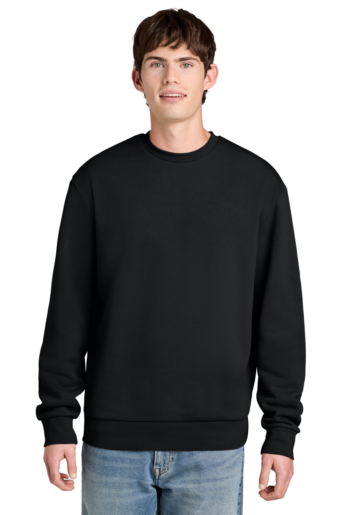 Custom Embroidery or DTF Print - District ® MelloFleece Crew DT6704