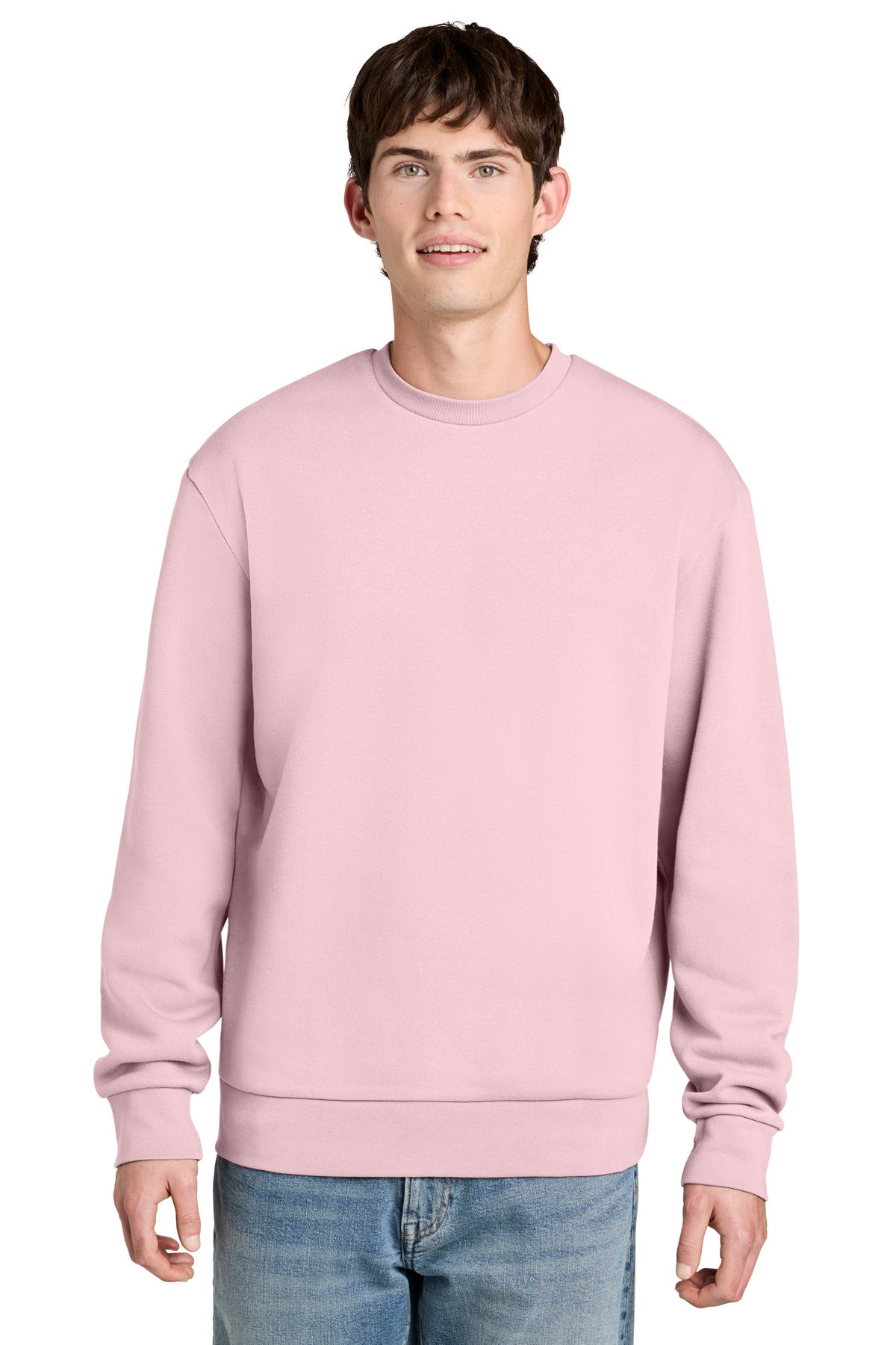 Custom Embroidery or DTF Print - District ® MelloFleece Crew DT6704