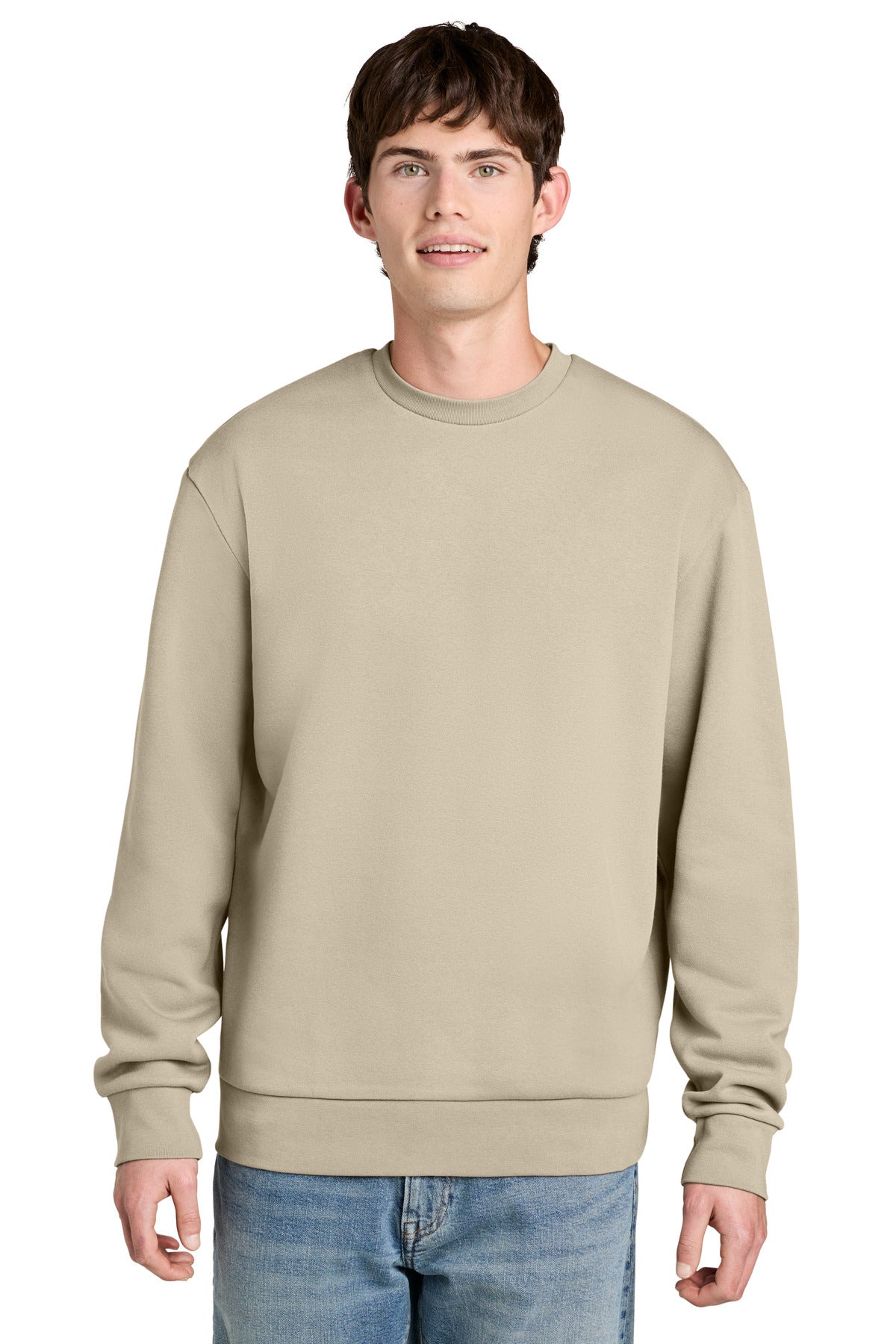 Custom Embroidery or DTF Print - District ® MelloFleece Crew DT6704