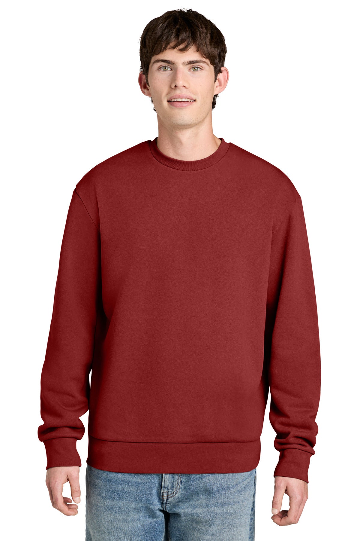 Custom Embroidery or DTF Print - District ® MelloFleece Crew DT6704