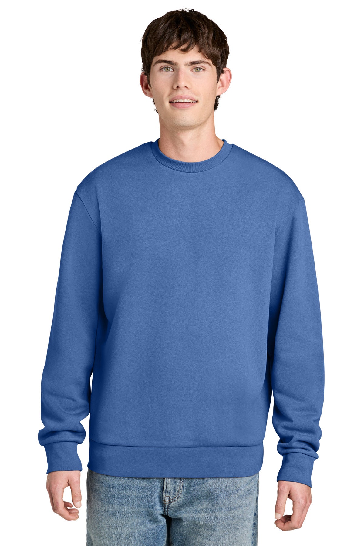 Custom Embroidery or DTF Print - District ® MelloFleece Crew DT6704