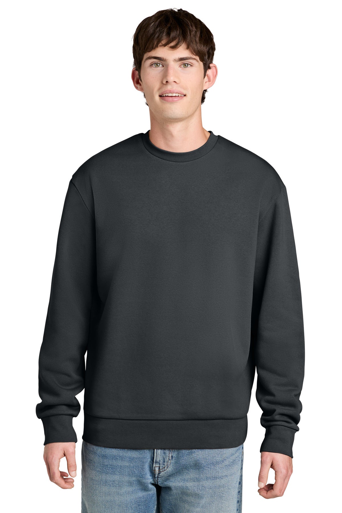 Custom Embroidery or DTF Print - District ® MelloFleece Crew DT6704