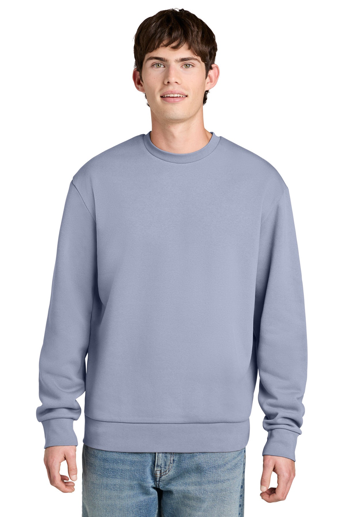 Custom Embroidery or DTF Print - District ® MelloFleece Crew DT6704