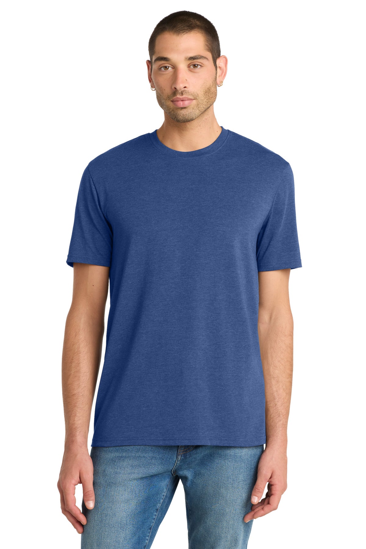 Custom Embroidery or DTF Print - District ® Flex Tee DT7500
