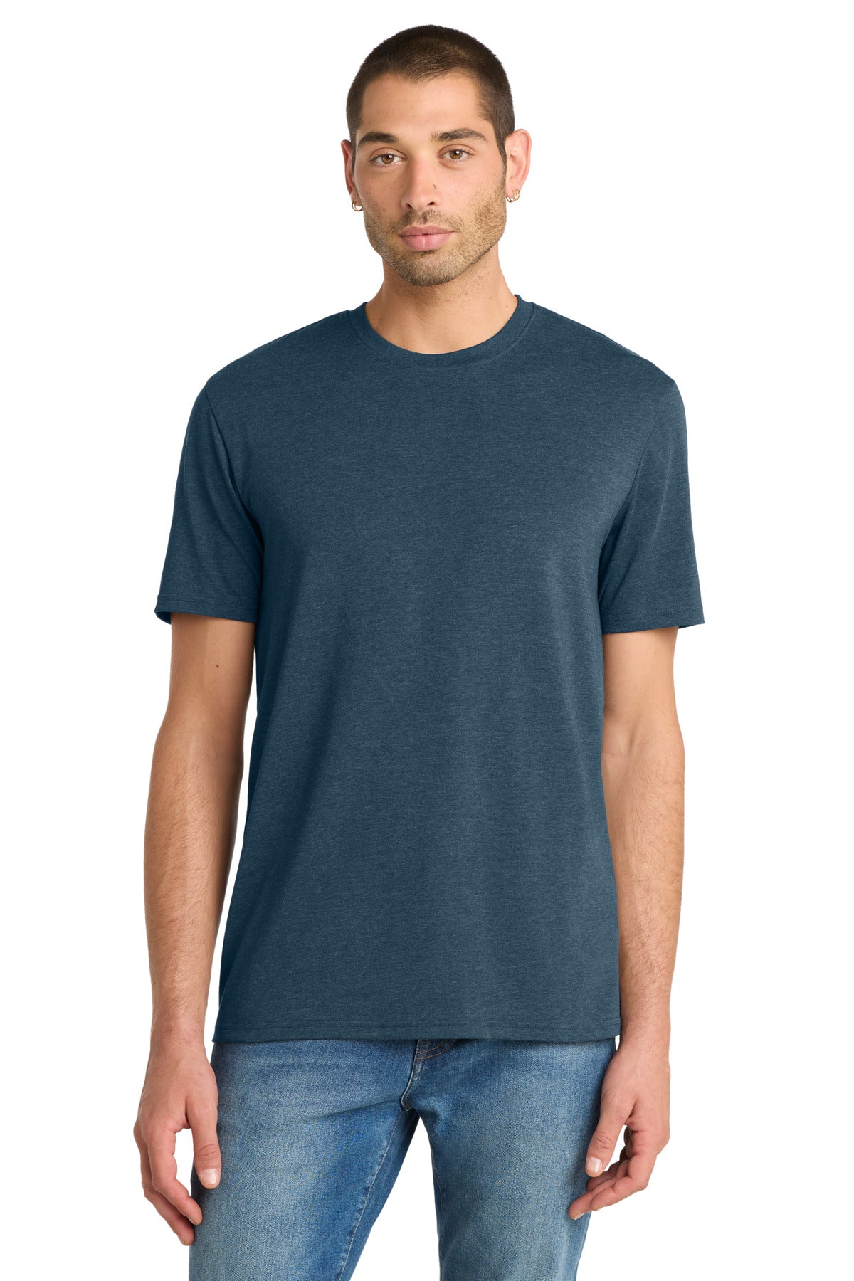 Custom Embroidery or DTF Print - District ® Flex Tee DT7500