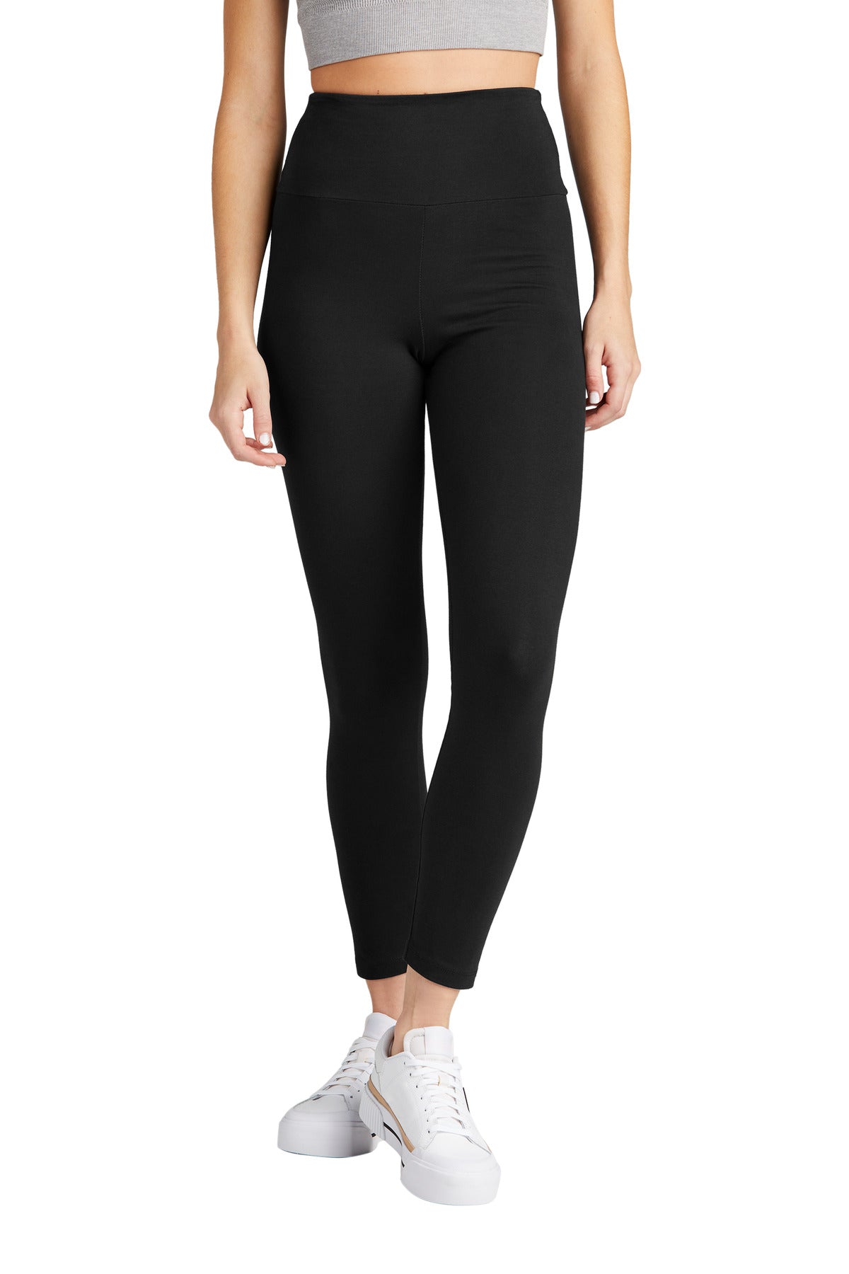 Custom Embroidery or DTF Print - District ® Women's Flex High-Waist Legging DT7510
