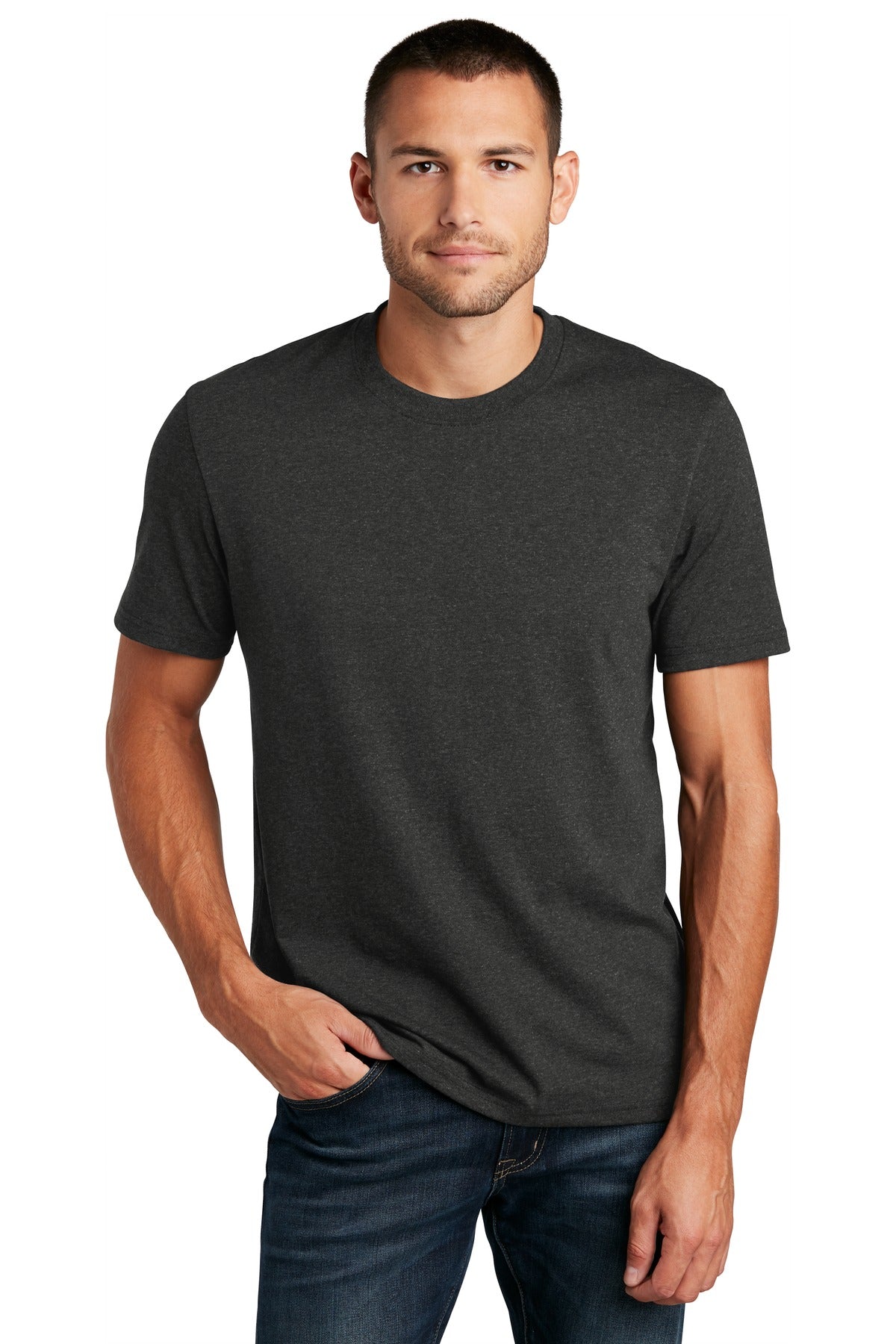 Custom Embroidery or DTF Print - District ® Re-Tee ™ DT8000
