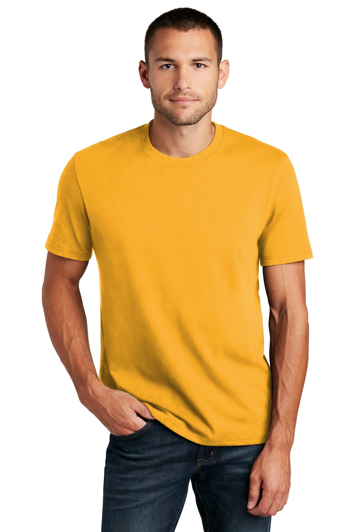 Custom Embroidery or DTF Print - District ® Re-Tee ™ DT8000