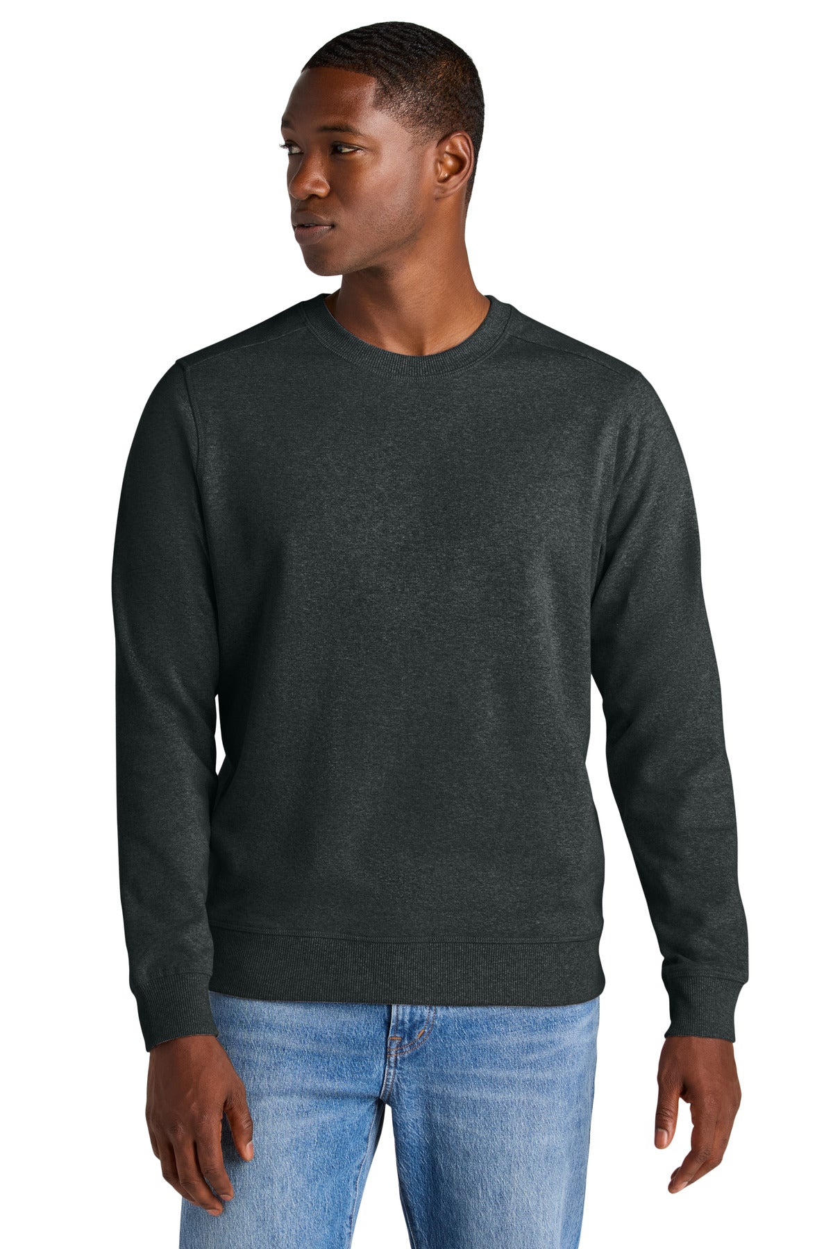 Custom Embroidery or DTF Print - District ® Re-Fleece ™ Crew DT8104