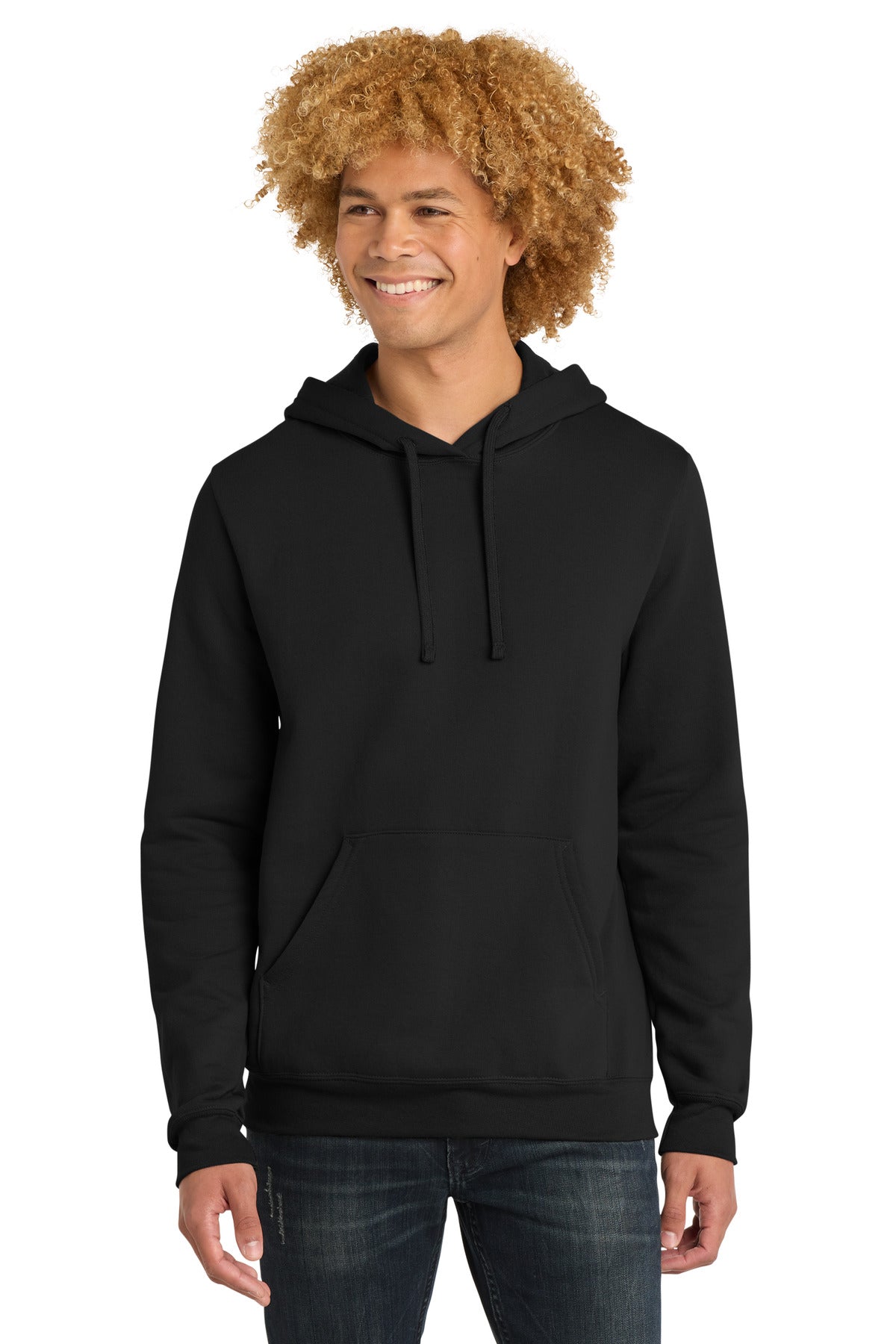 Custom Embroidery or DTF Print - District ® The Concert Fleece ® Hoodie. DT810