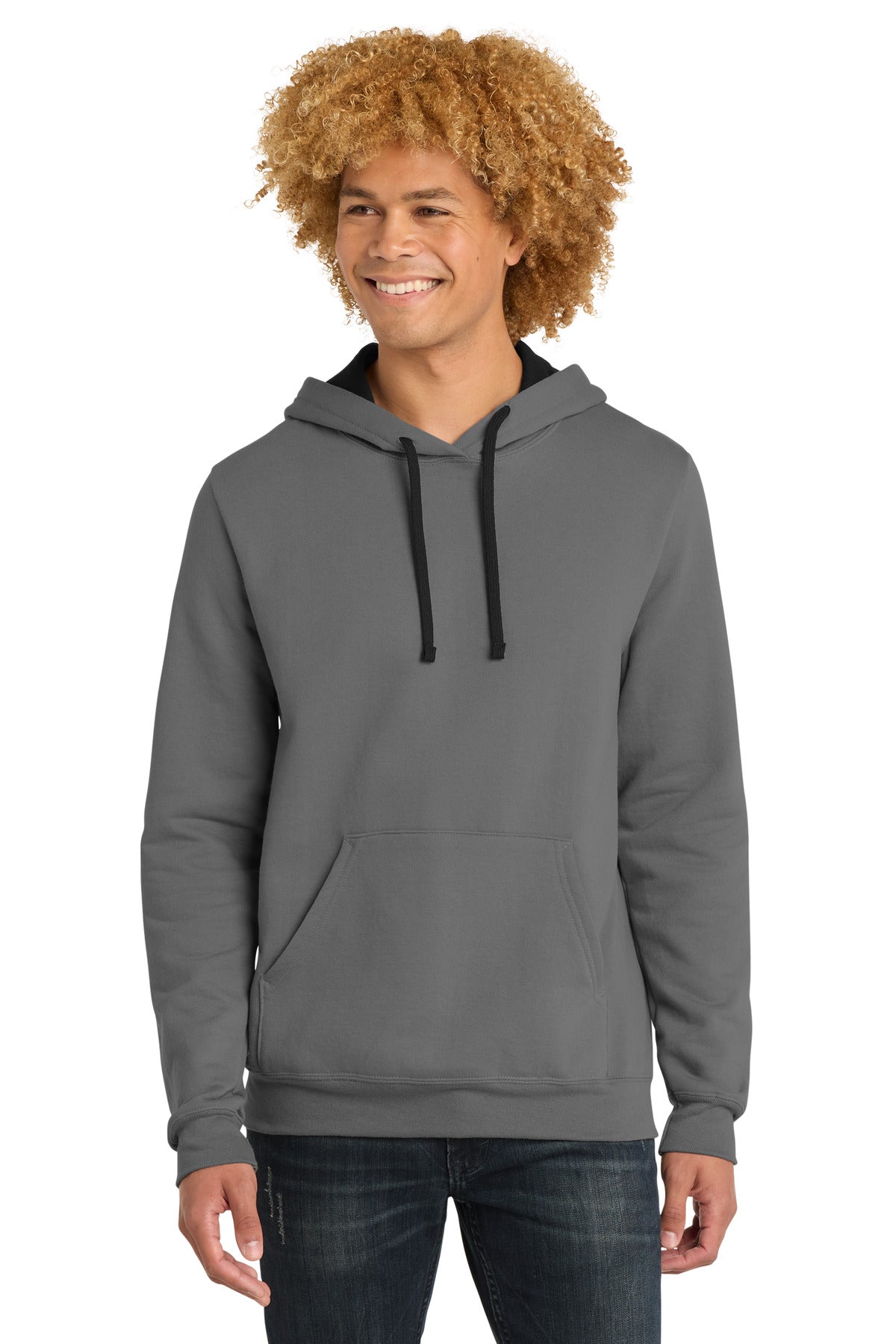 Custom Embroidery or DTF Print - District ® The Concert Fleece ® Hoodie. DT810