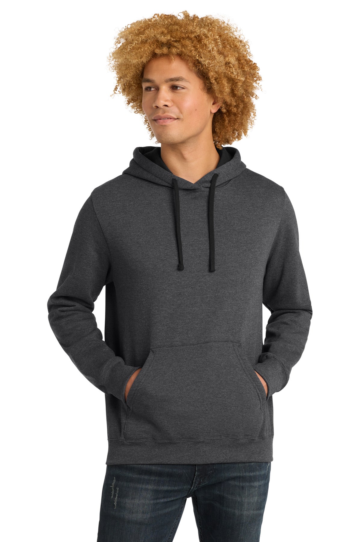 Custom Embroidery or DTF Print - District ® The Concert Fleece ® Hoodie. DT810