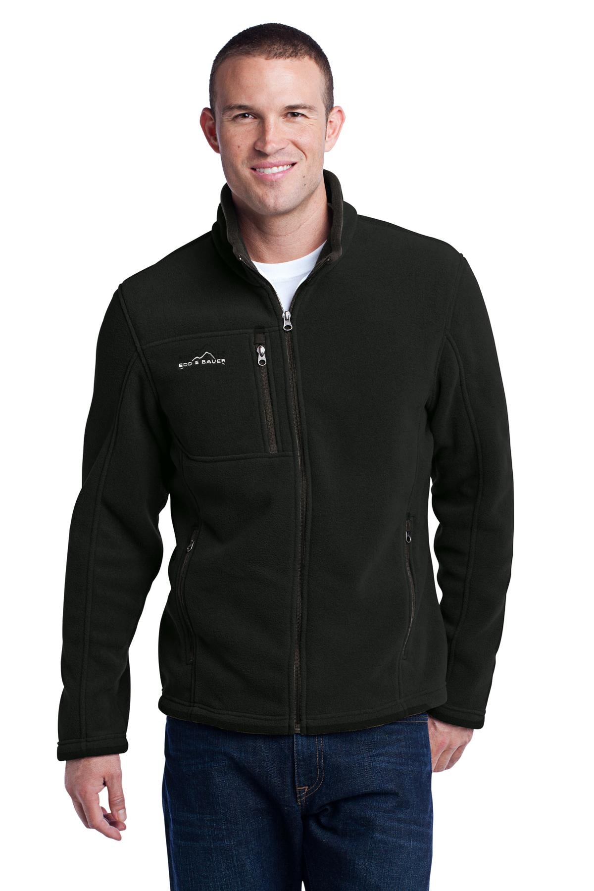 Custom Embroidery or DTF Print - Eddie Bauer® - Full-Zip Fleece Jacket. EB200