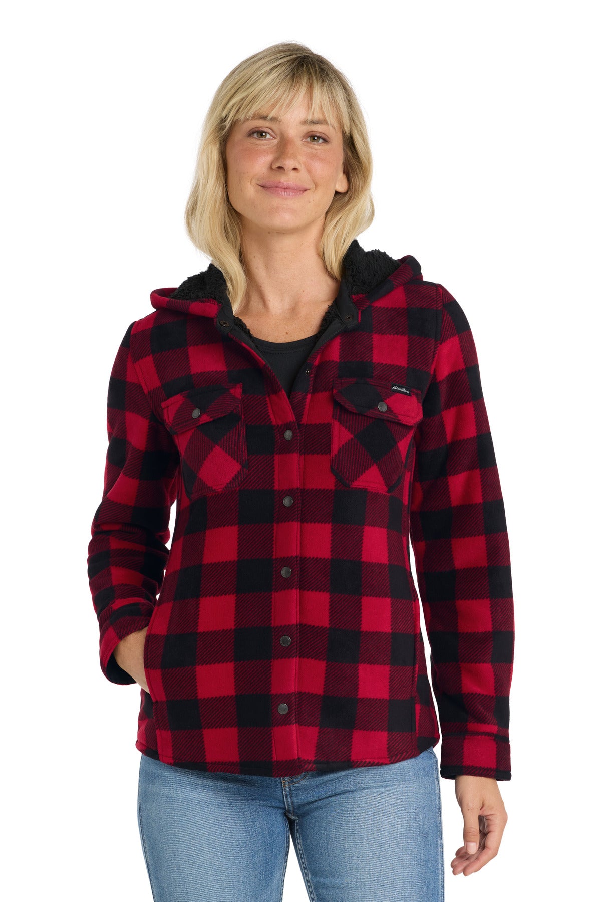 Custom Embroidery or DTF Print - Eddie Bauer ® Women's Woodland Shirt Jac EB229