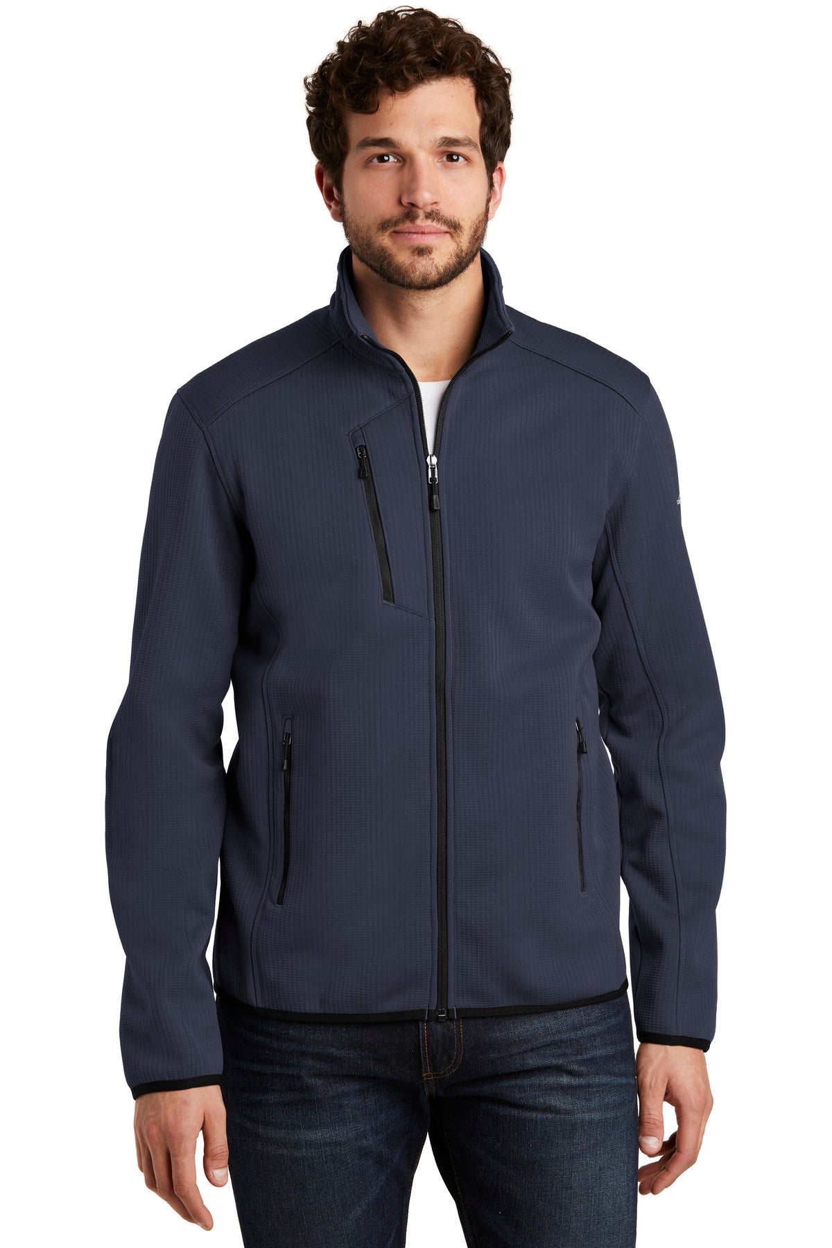 Custom Embroidery or DTF Print - Eddie Bauer ® Dash Full-Zip Fleece Jacket. EB242