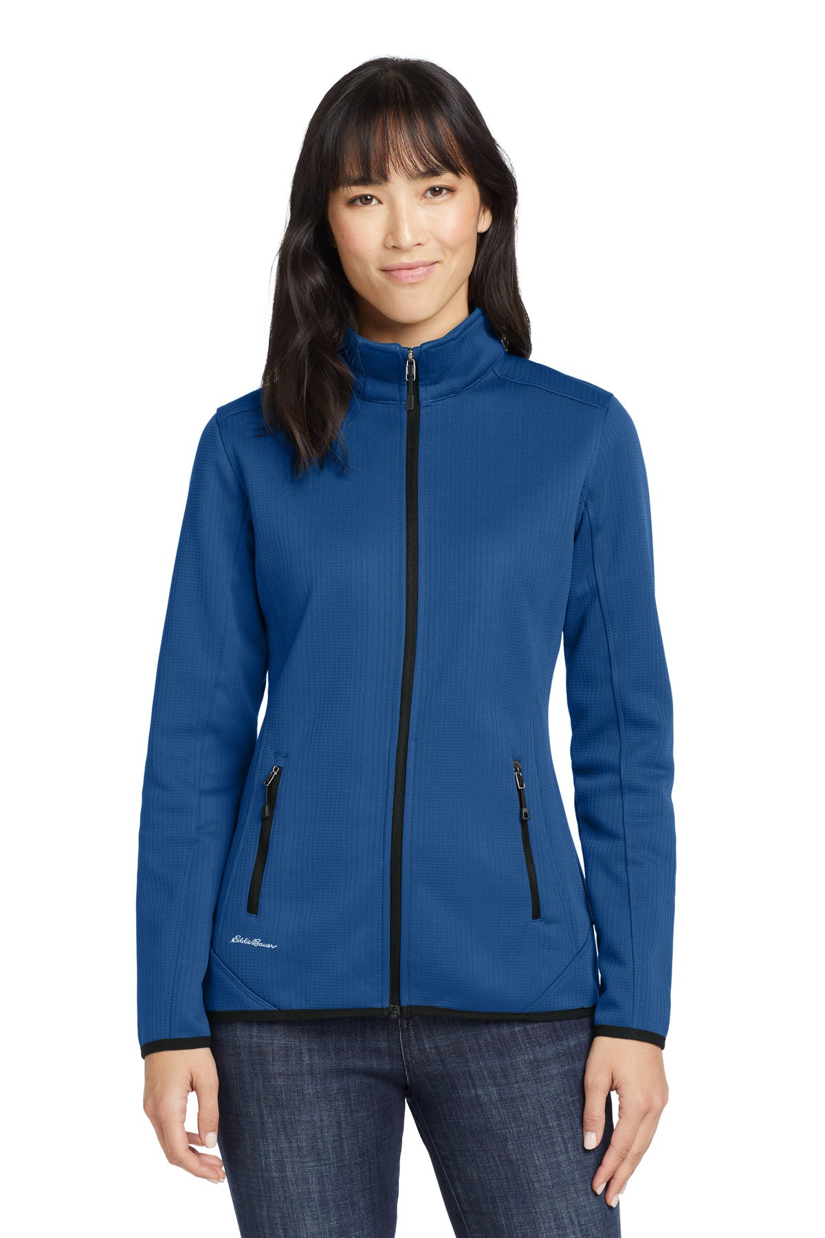 Custom Embroidery or DTF Print - Eddie Bauer ® Women's Dash Full-Zip Fleece Jacket. EB243