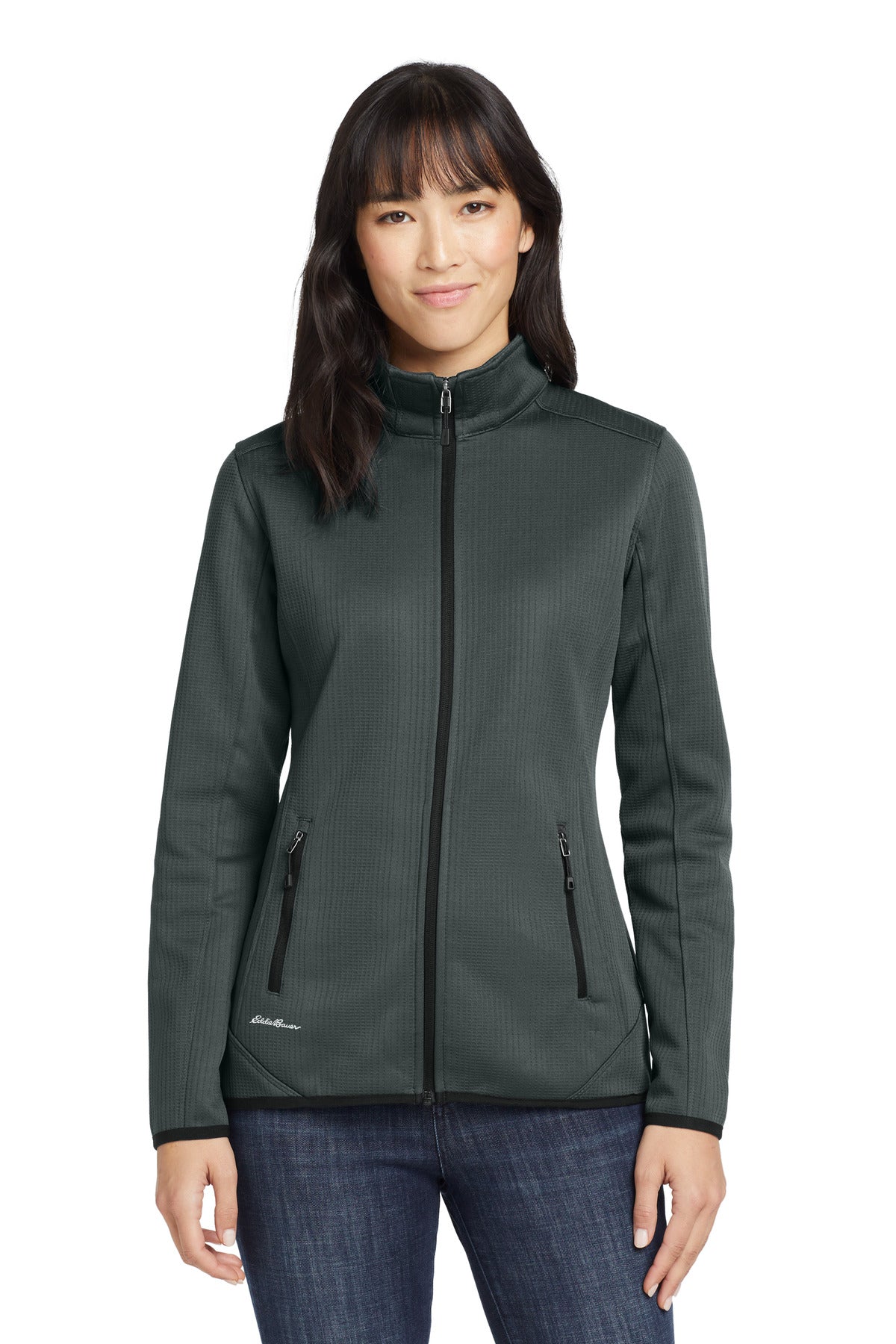 Custom Embroidery or DTF Print - Eddie Bauer ® Women's Dash Full-Zip Fleece Jacket. EB243