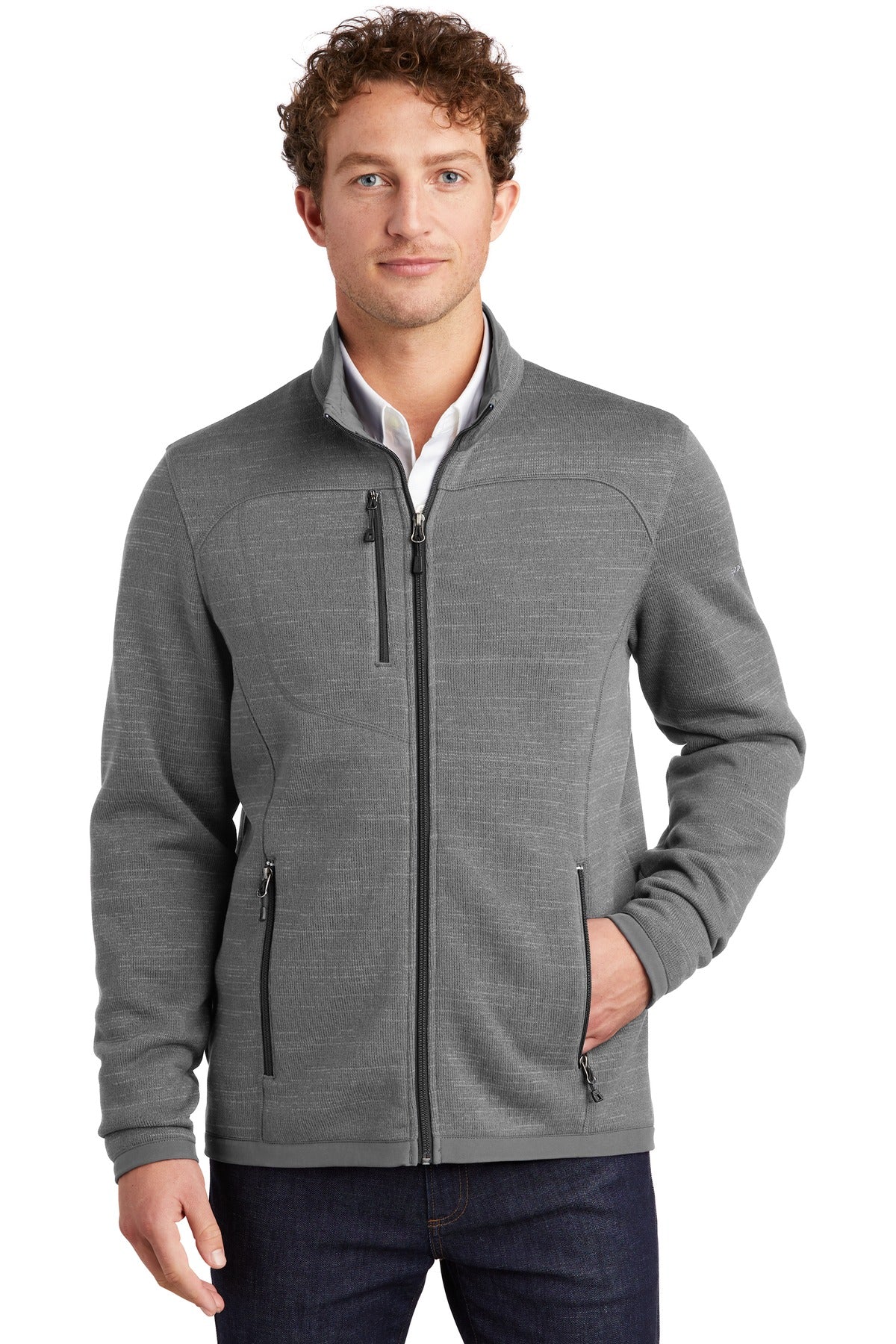 Custom Embroidery or DTF Print - Eddie Bauer ® Sweater Fleece Full-Zip. EB250