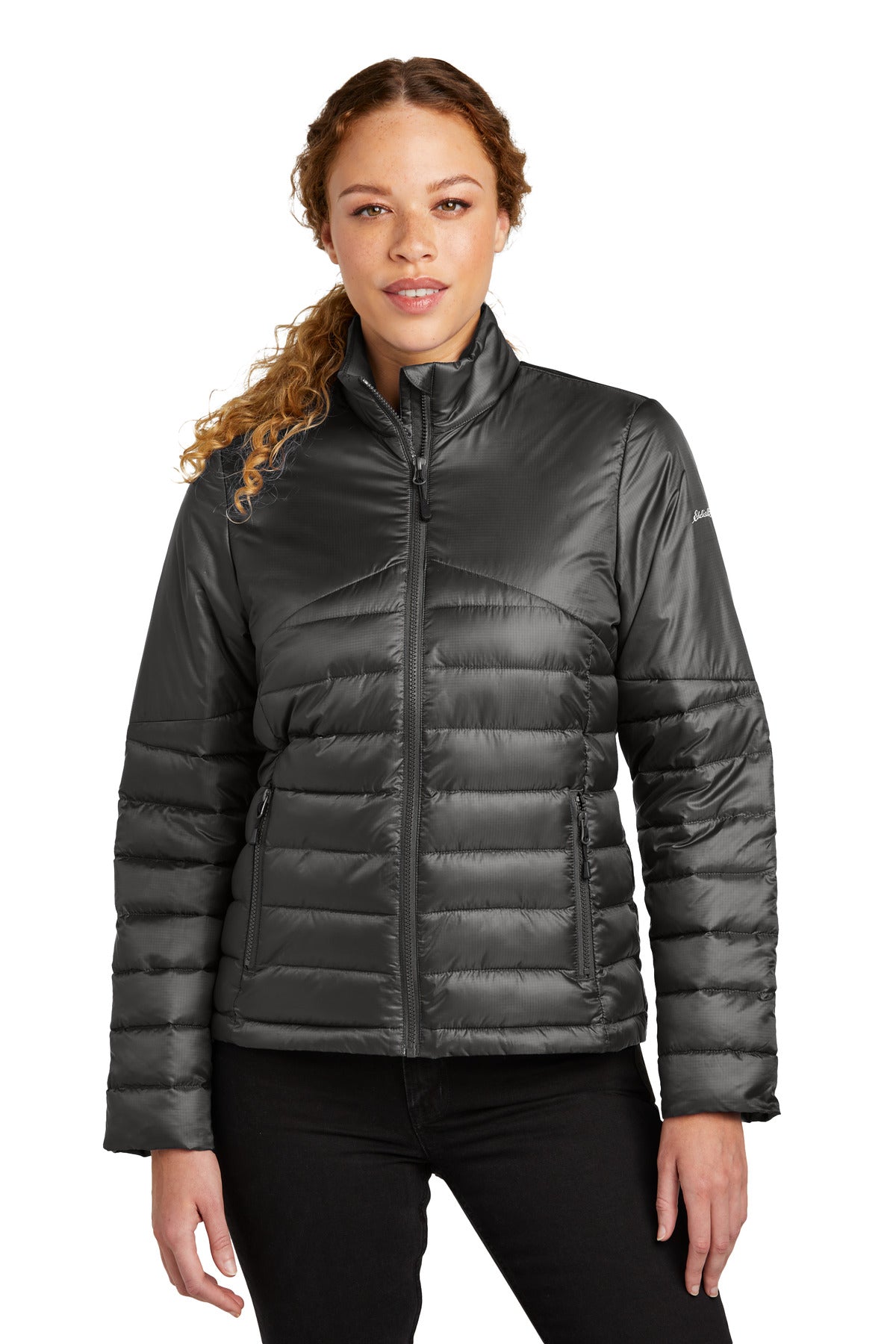 Custom Embroidery or DTF Print - Eddie Bauer® Women's Quilted Jacket EB511