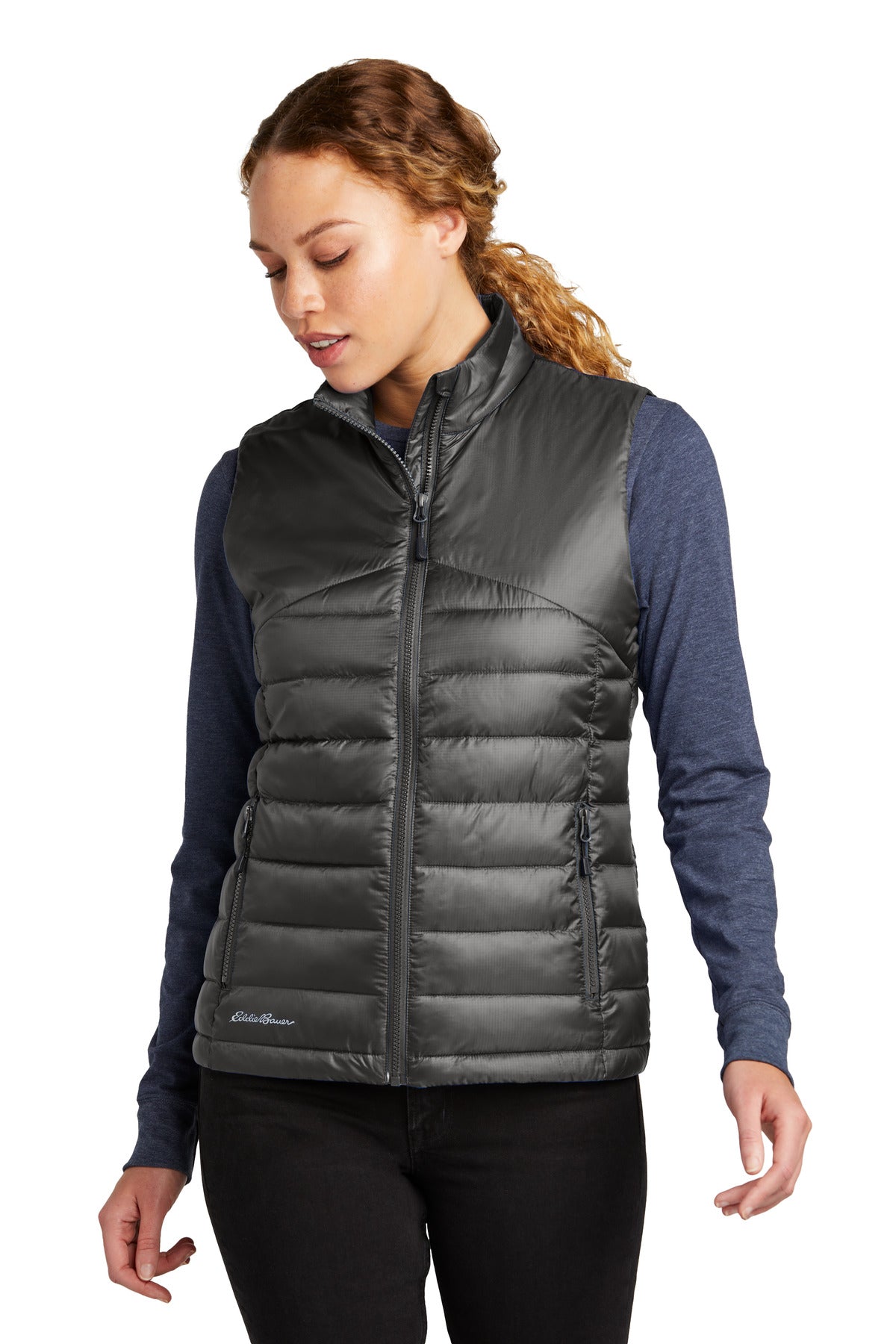 Custom Embroidery or DTF Print - Eddie Bauer® Women's Quilted Vest EB513