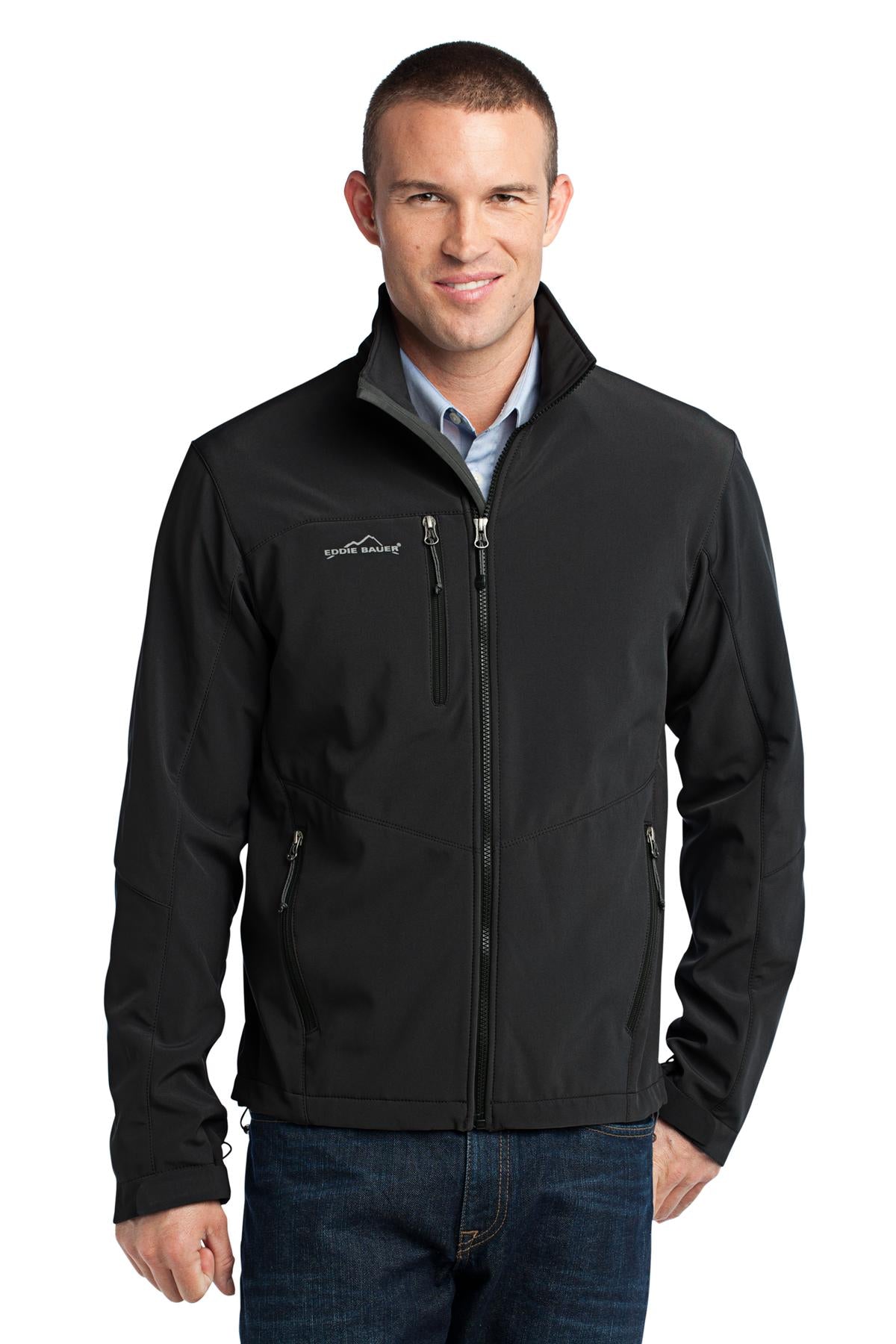 Custom Embroidery or DTF Print - Eddie Bauer ® - Soft Shell Jacket. EB530