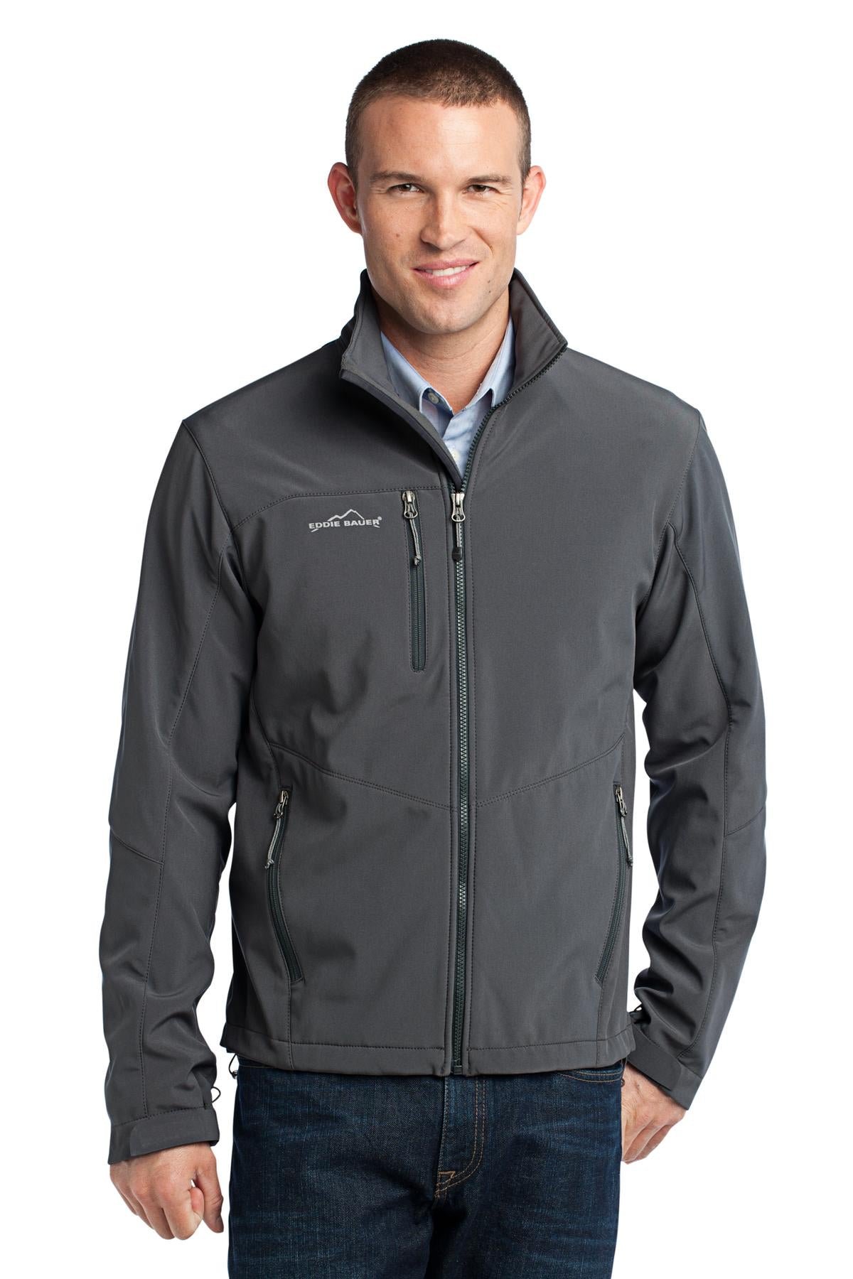 Custom Embroidery or DTF Print - Eddie Bauer® - Soft Shell Jacket. EB530