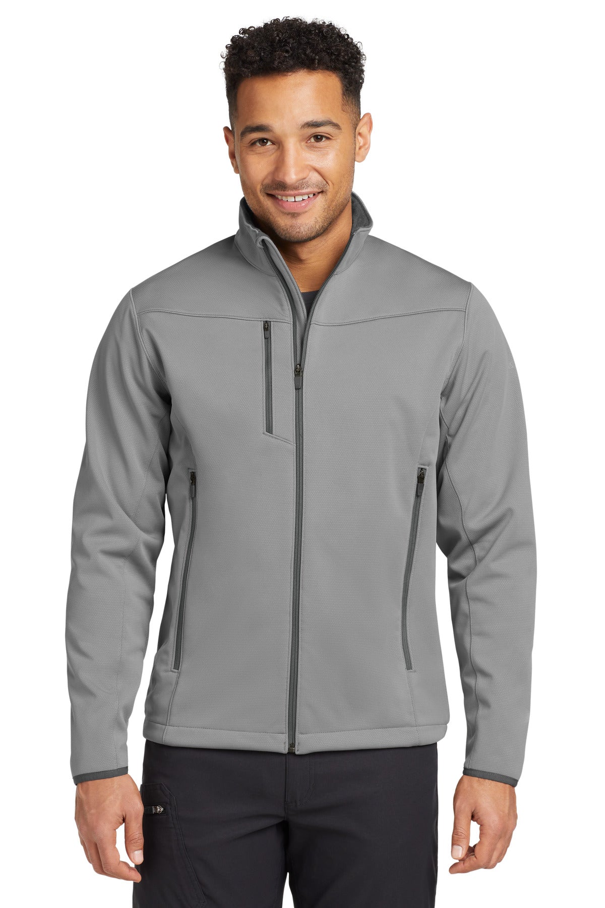 Custom Embroidery or DTF Print - Eddie Bauer® Weather-Resist Soft Shell Jacket. EB538