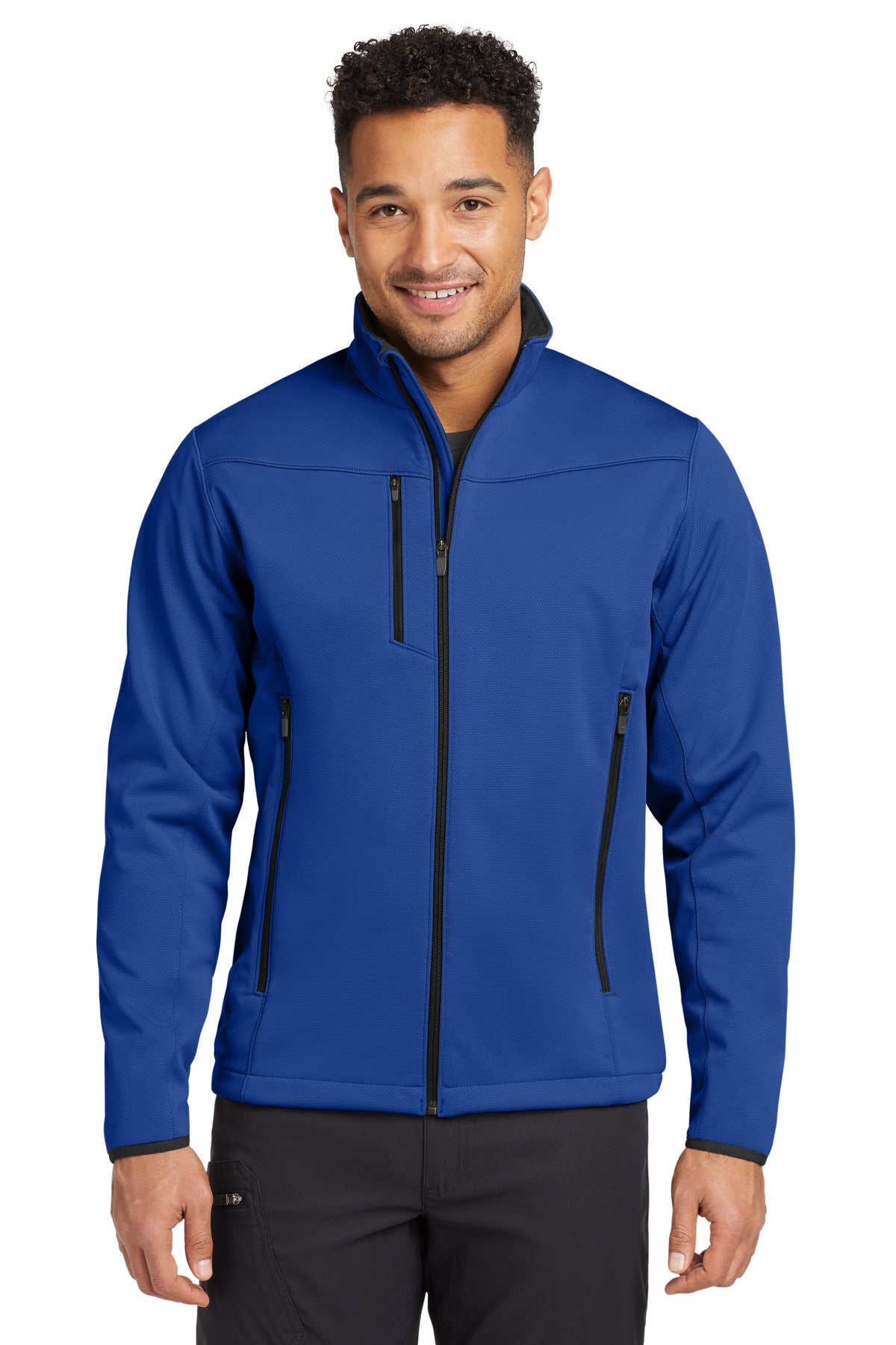 Custom Embroidery or DTF Print - Eddie Bauer® Weather-Resist Soft Shell Jacket. EB538