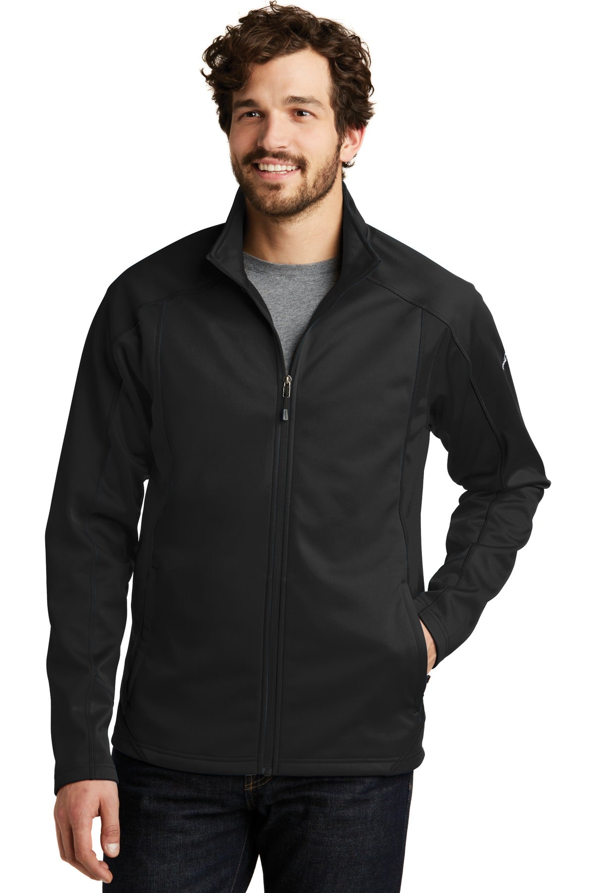 Custom Embroidery or DTF Print - Eddie Bauer® Trail Soft Shell Jacket. EB542