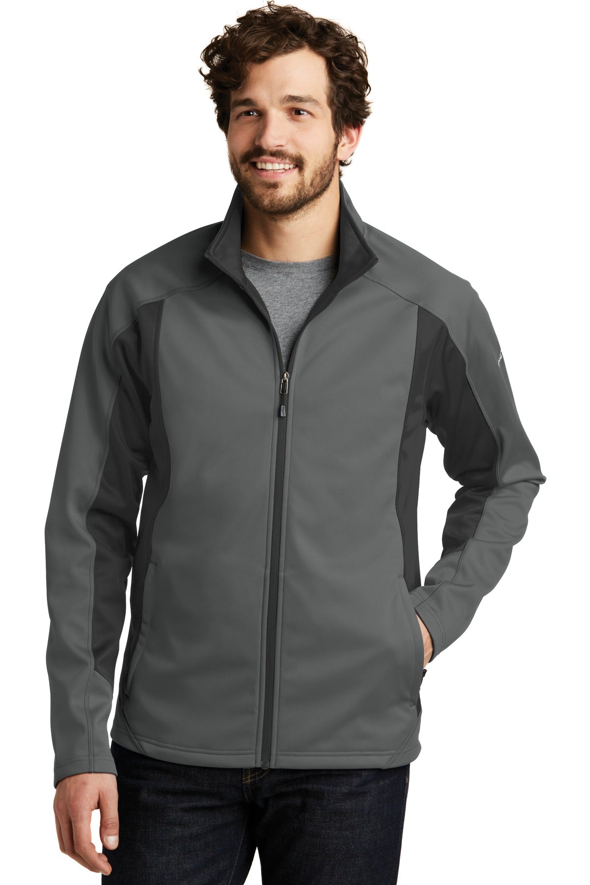 Custom Embroidery or DTF Print - Eddie Bauer® Trail Soft Shell Jacket. EB542