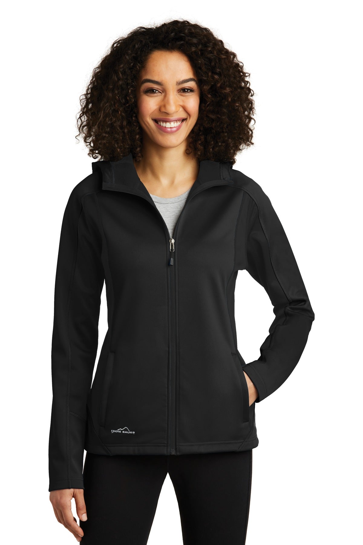 Custom Embroidery or DTF Print - Eddie Bauer® Women's Trail Soft Shell Jacket. EB543