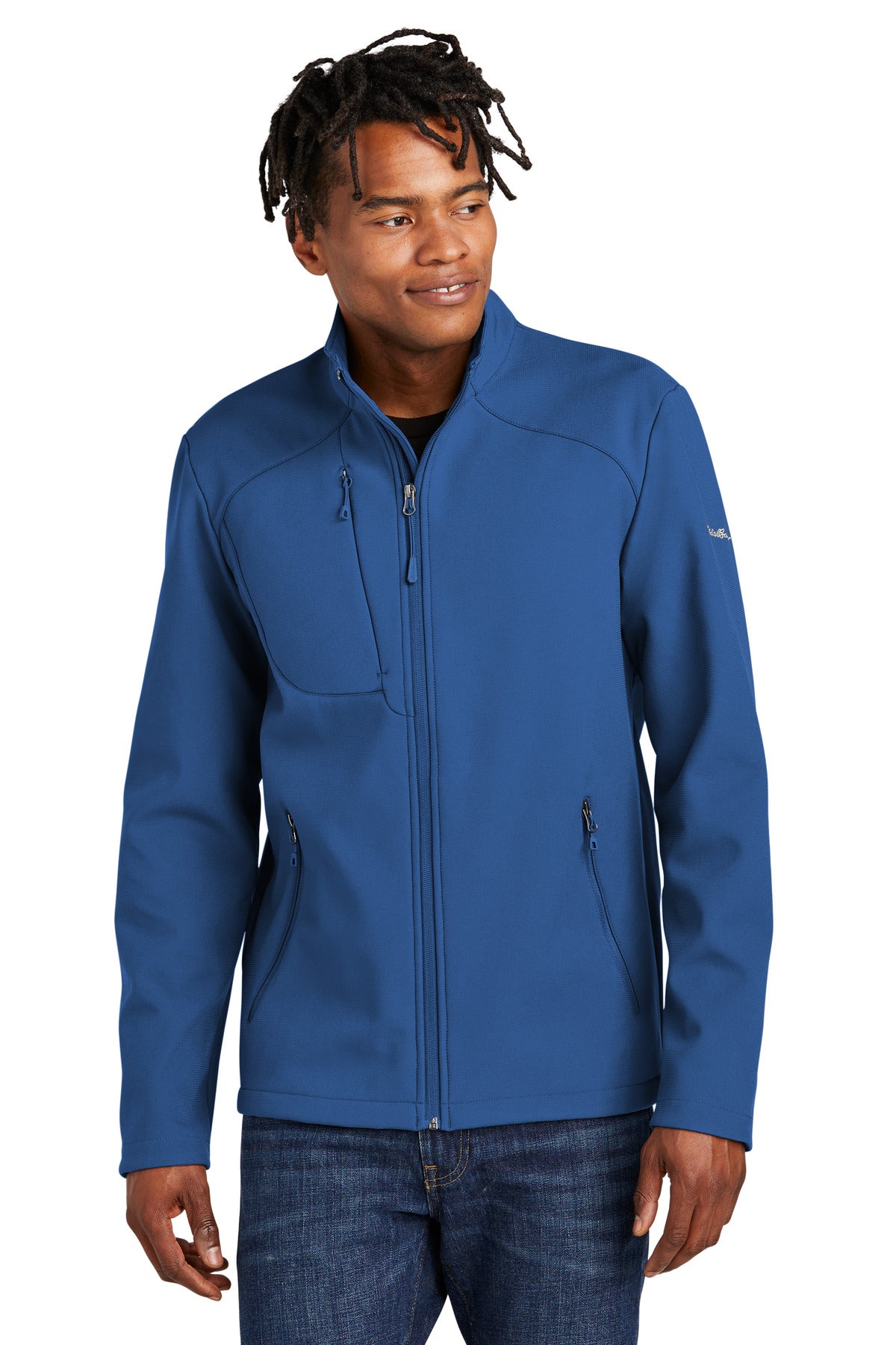 Custom Embroidery or DTF Print - Eddie Bauer® Stretch Soft Shell Jacket EB544