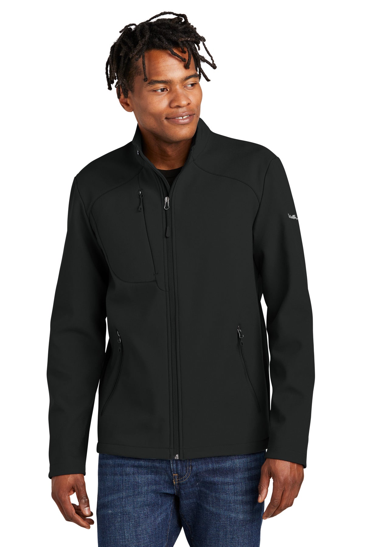 Custom Embroidery or DTF Print - Eddie Bauer® Stretch Soft Shell Jacket EB544