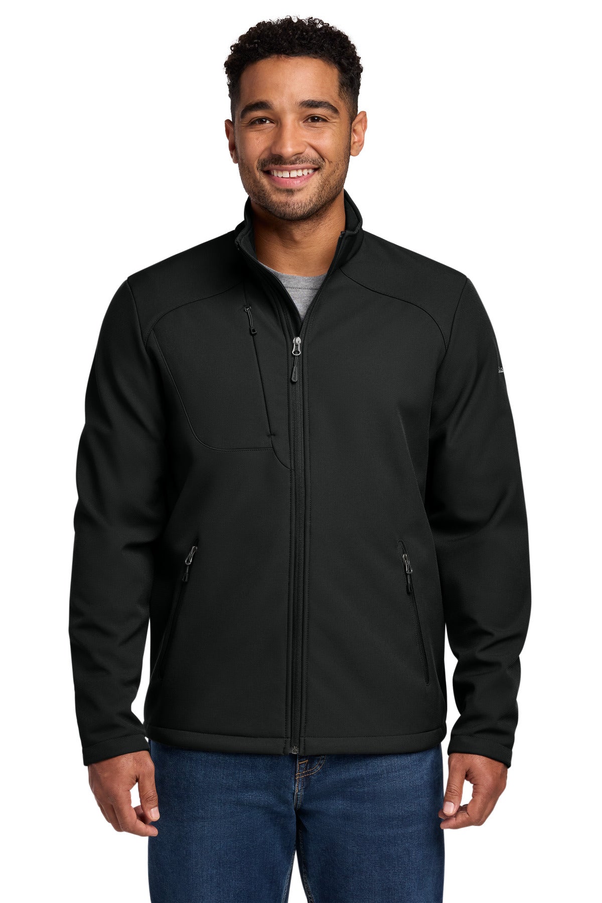 Custom Embroidery or DTF Print - Eddie Bauer ® Stretch Soft Shell Jacket EB544