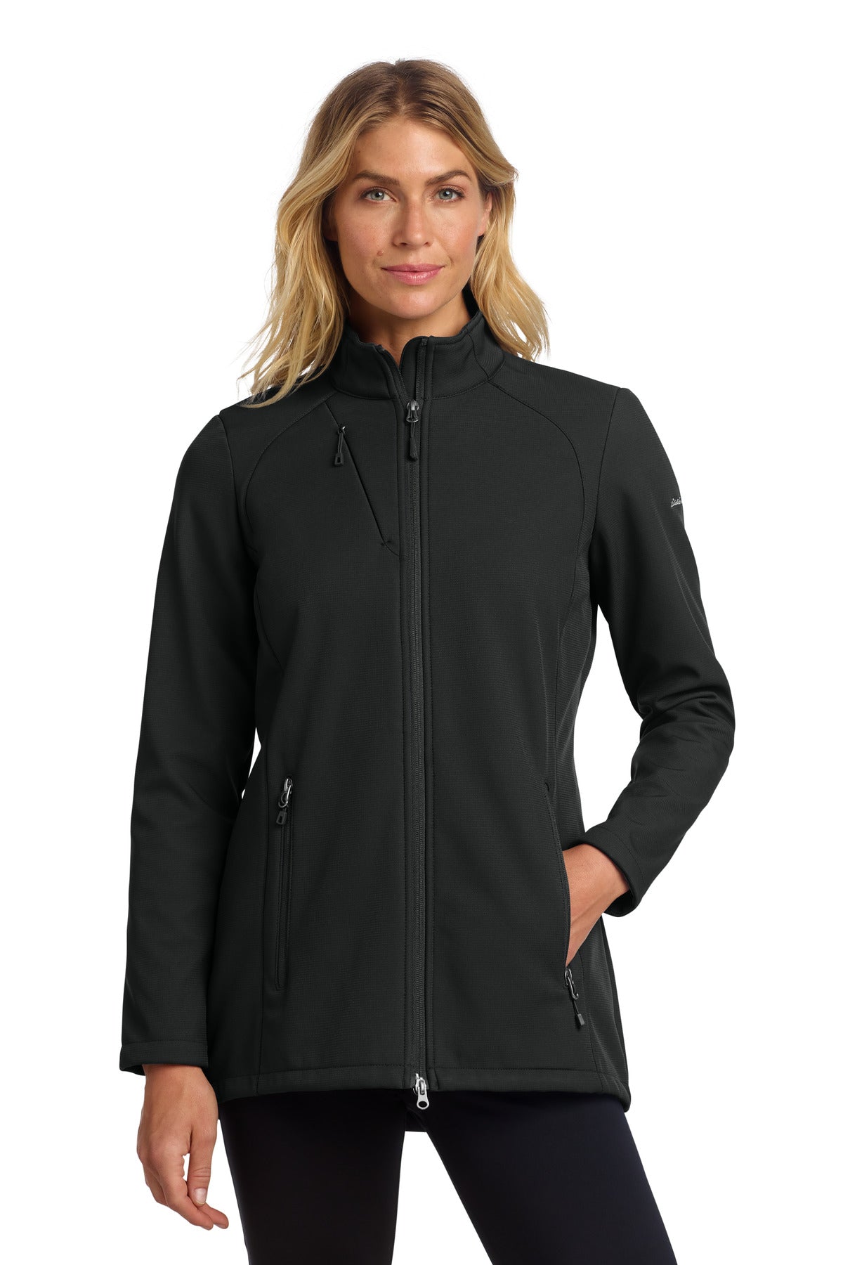 Custom Embroidery or DTF Print - Eddie Bauer ® Women's Stretch Soft Shell Jacket EB545
