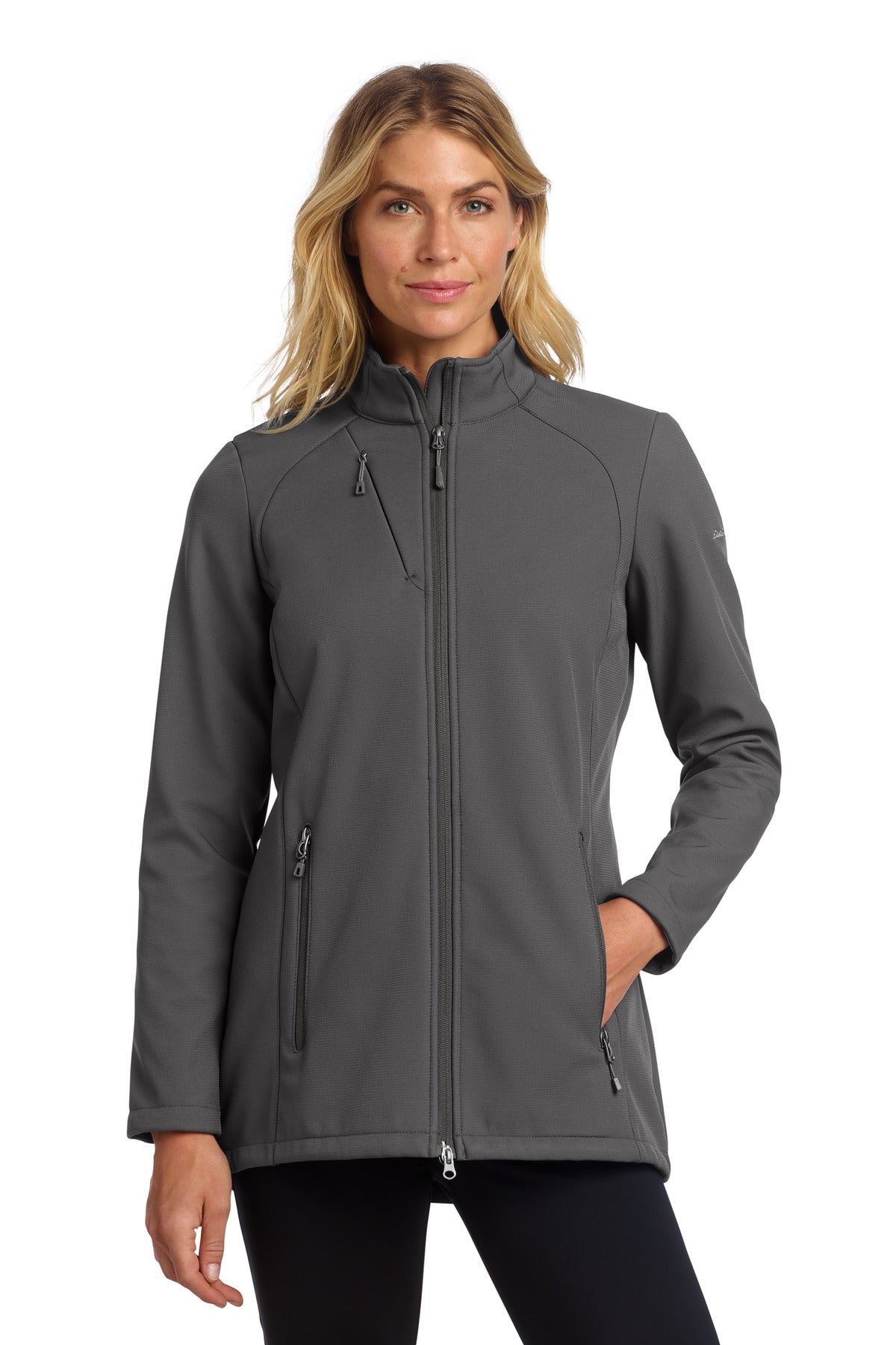 Custom Embroidery or DTF Print - Eddie Bauer ® Women's Stretch Soft Shell Jacket EB545