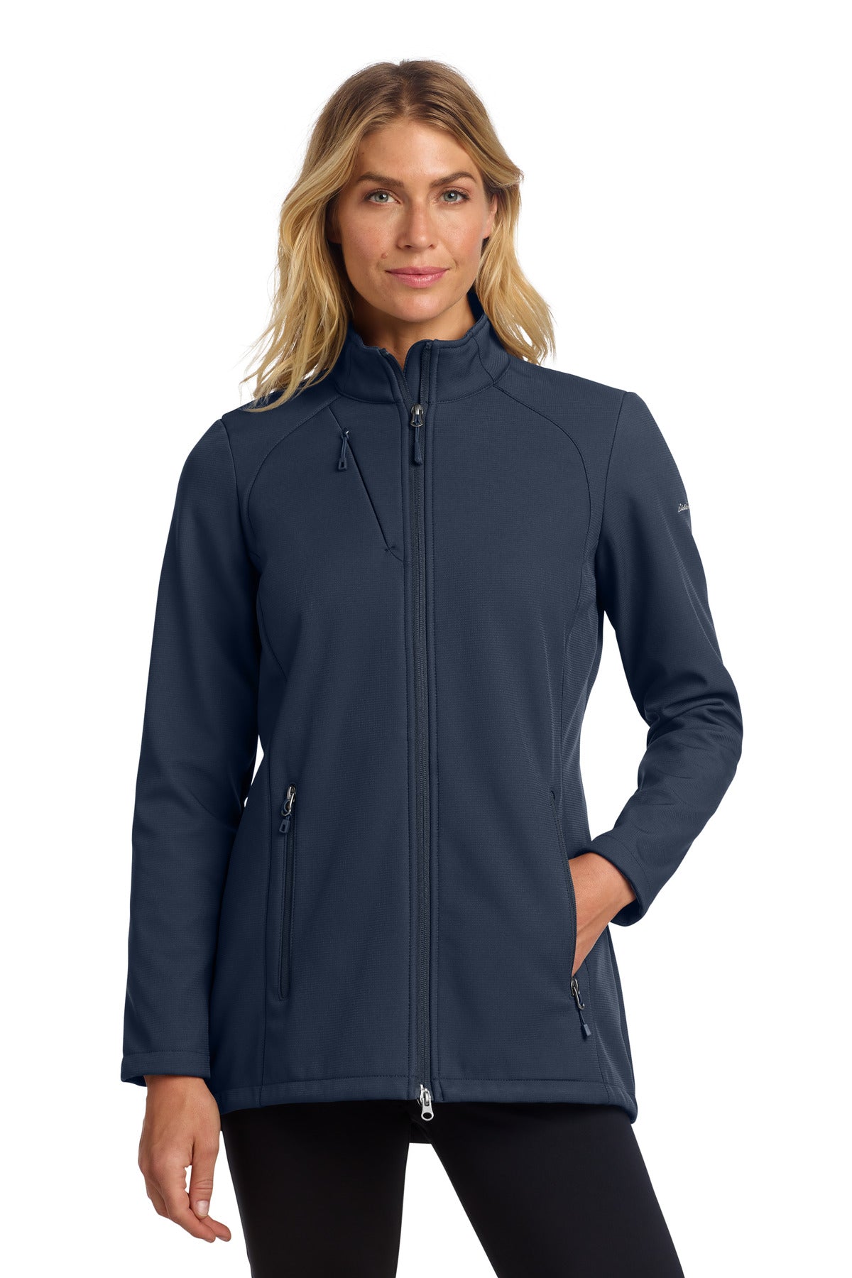 Custom Embroidery or DTF Print - Eddie Bauer ® Women's Stretch Soft Shell Jacket EB545