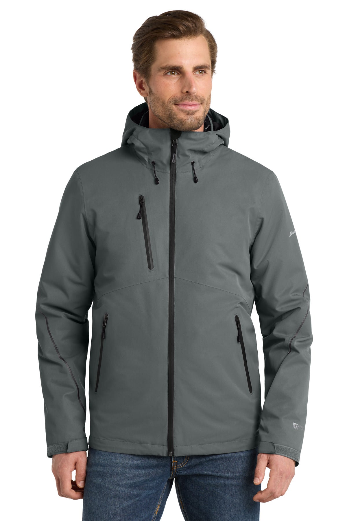 Custom Embroidery or DTF Print - Eddie Bauer ® WeatherEdge ® Plus 3-in-1 Jacket. EB556
