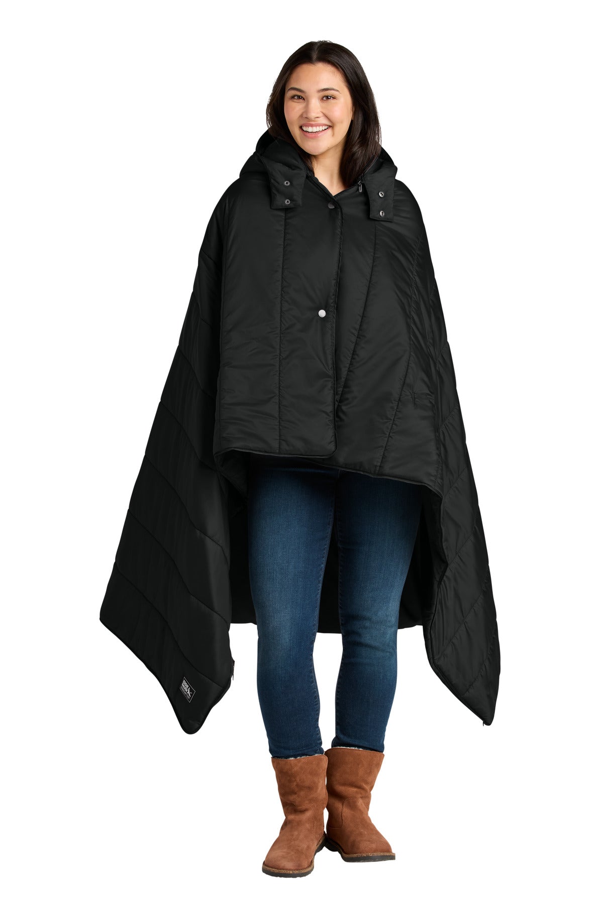 Custom Embroidery or DTF Print - Eddie Bauer ® Puffy Camp Poncho EB755