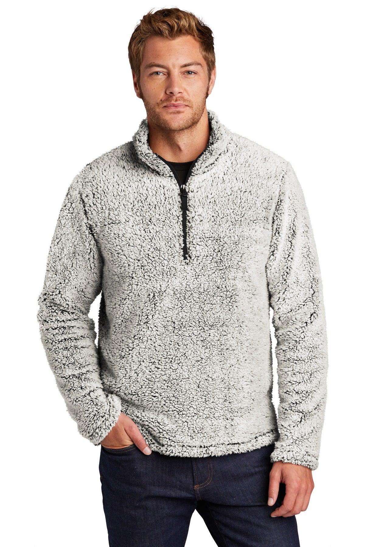 Custom Embroidery or DTF Print - Port Authority ® Cozy 1/4-Zip Fleece F130