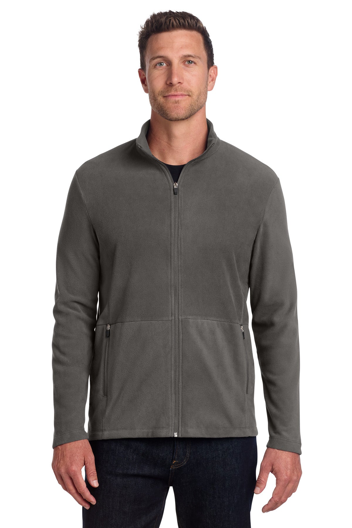 Custom Embroidery or DTF Print - Port Authority ® Accord Microfleece Jacket F151