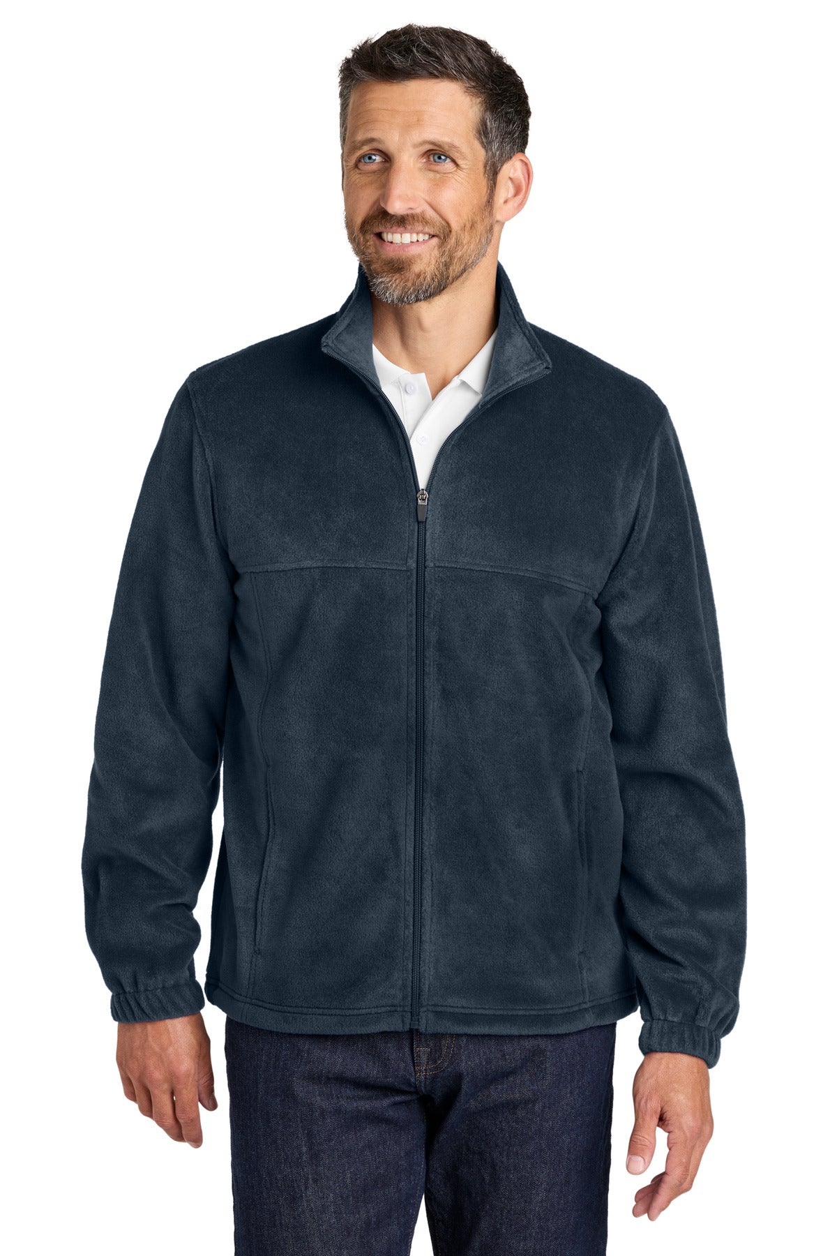 Custom Embroidery or DTF Print - Port Authority ® Plush Fleece Full-Zip Jacket F190